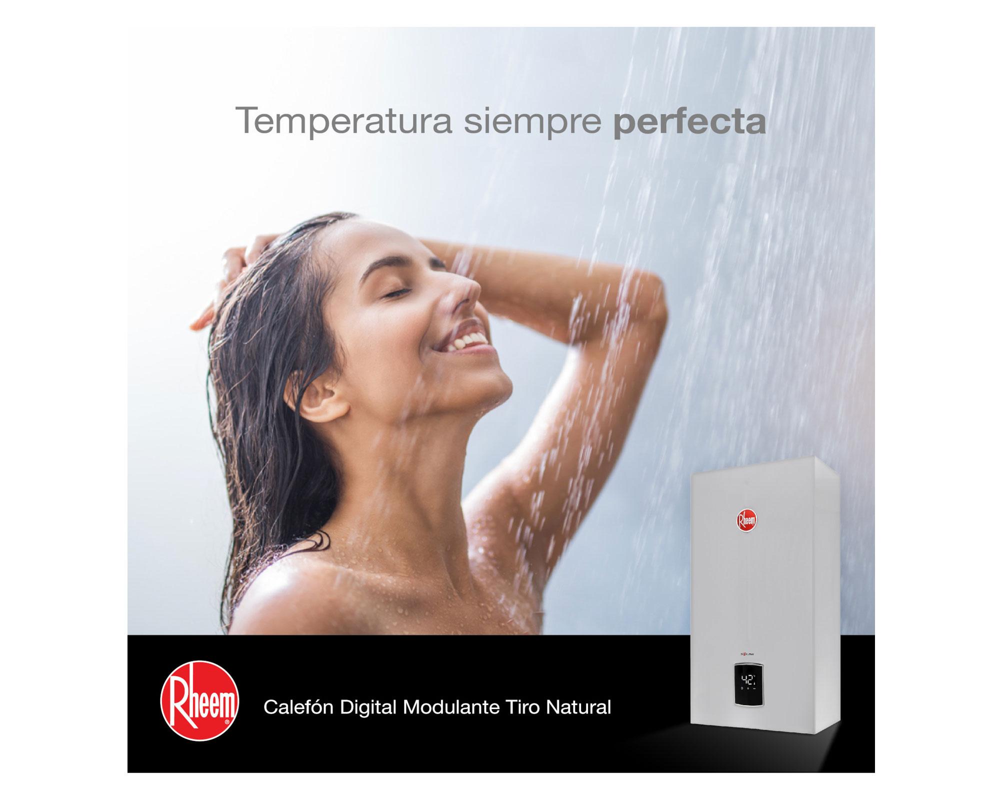 Calefont tiro natural 14 litros gas licuado Prestige Rheem-9
