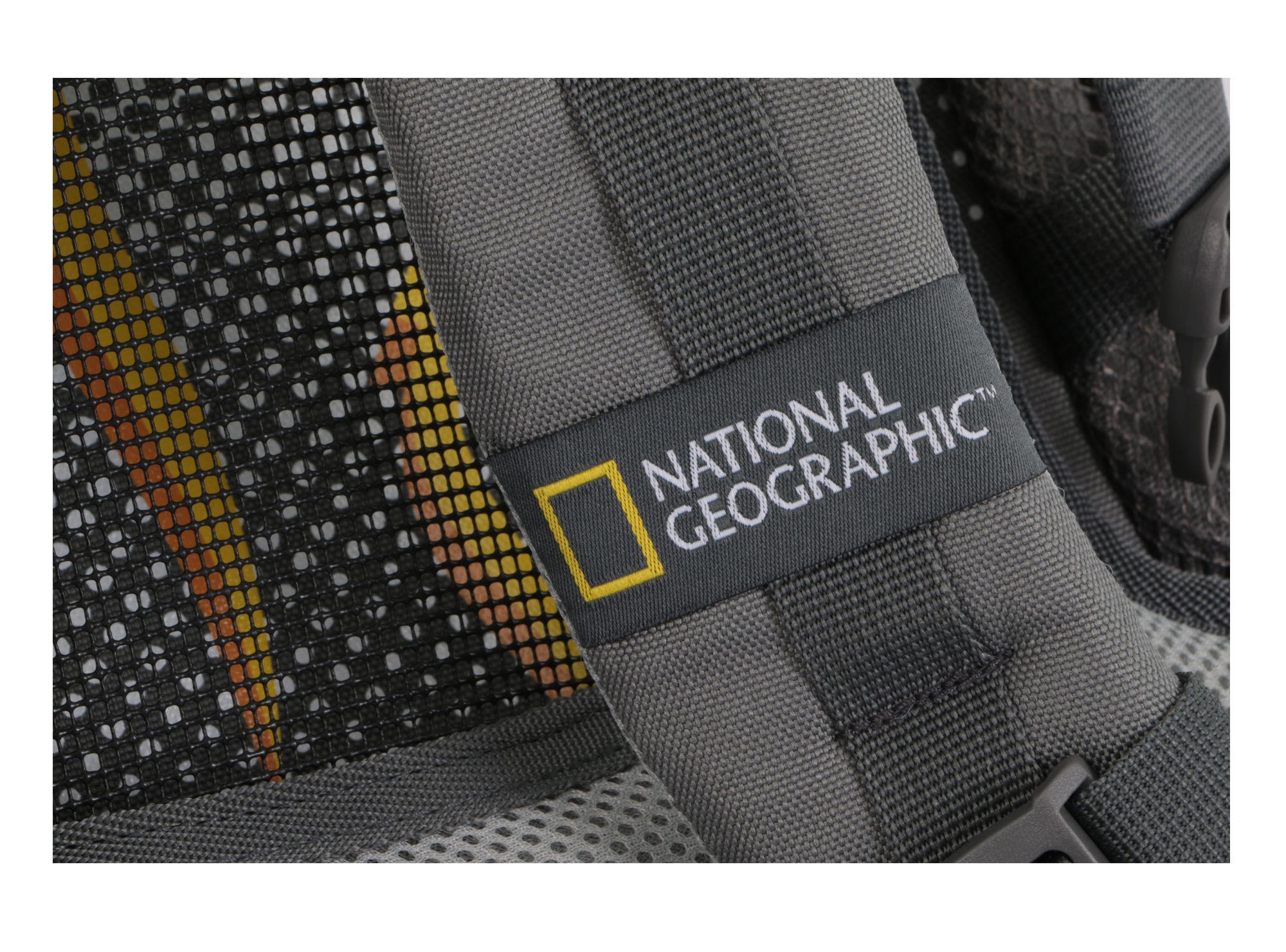 Mochila camping 25 litros Austin gris National Geographic-4