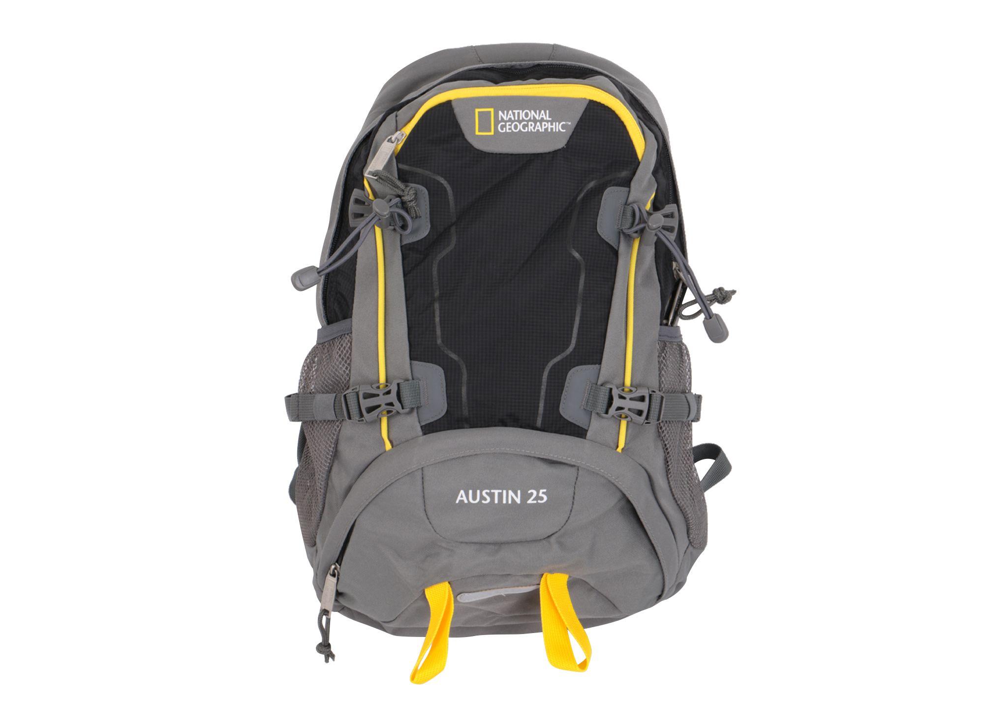 Mochila camping 25 litros Austin gris National Geographic-0