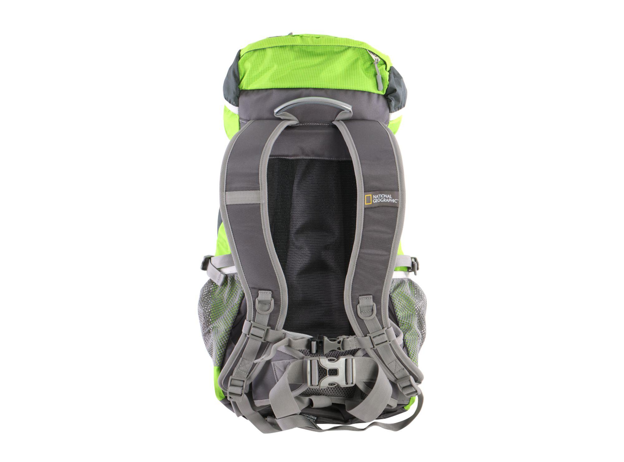 Mochila camping 45 litros Everest verde National Geographic-2