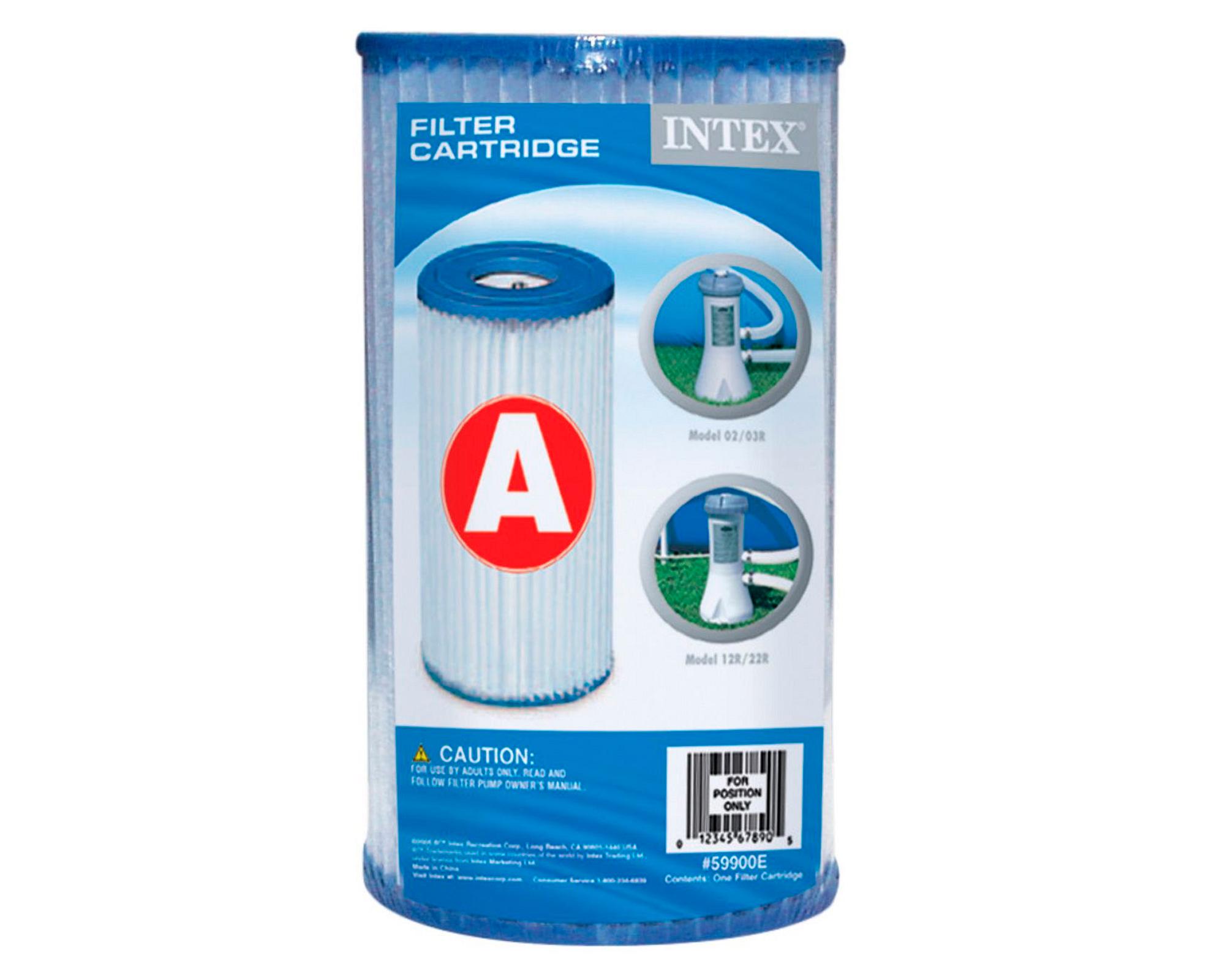 Cartucho para filtro 20,2x10,8x5 cm 29000 tipo A blanco / celeste Intex-2