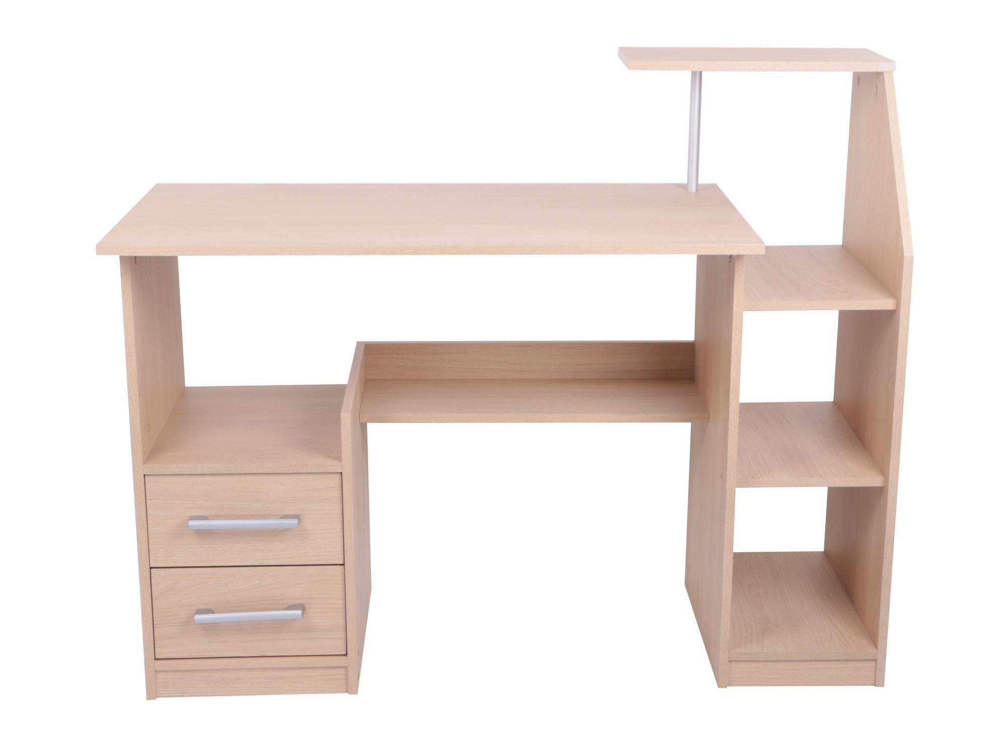 Escritorio 2 cajones Bilbao natural M+Design-0