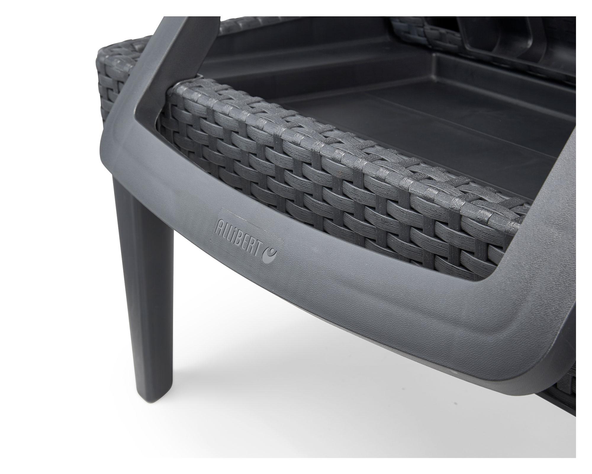 Reposera Jaipur gris oscuro Keter-17
