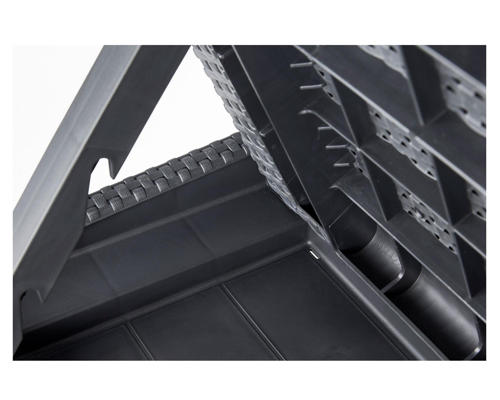 Reposera Jaipur gris oscuro Keter-8