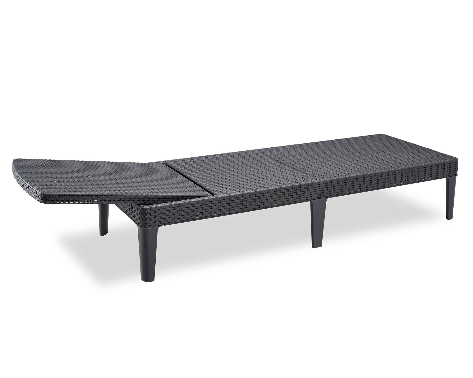Reposera Jaipur gris oscuro Keter-2