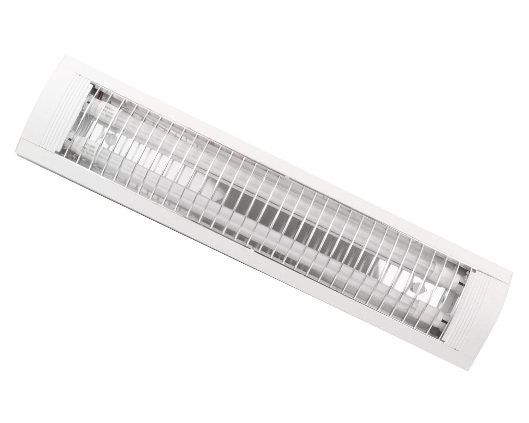 Canoa LED 2L 2 tubos LED blanco ByP-0