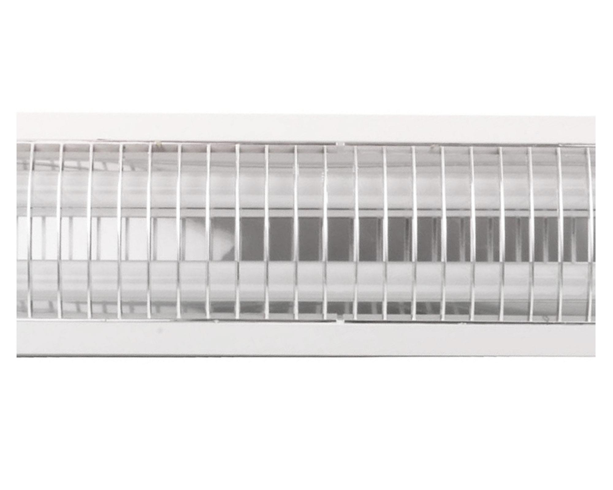 Canoa LED 2L 2 tubos LED blanco ByP-2