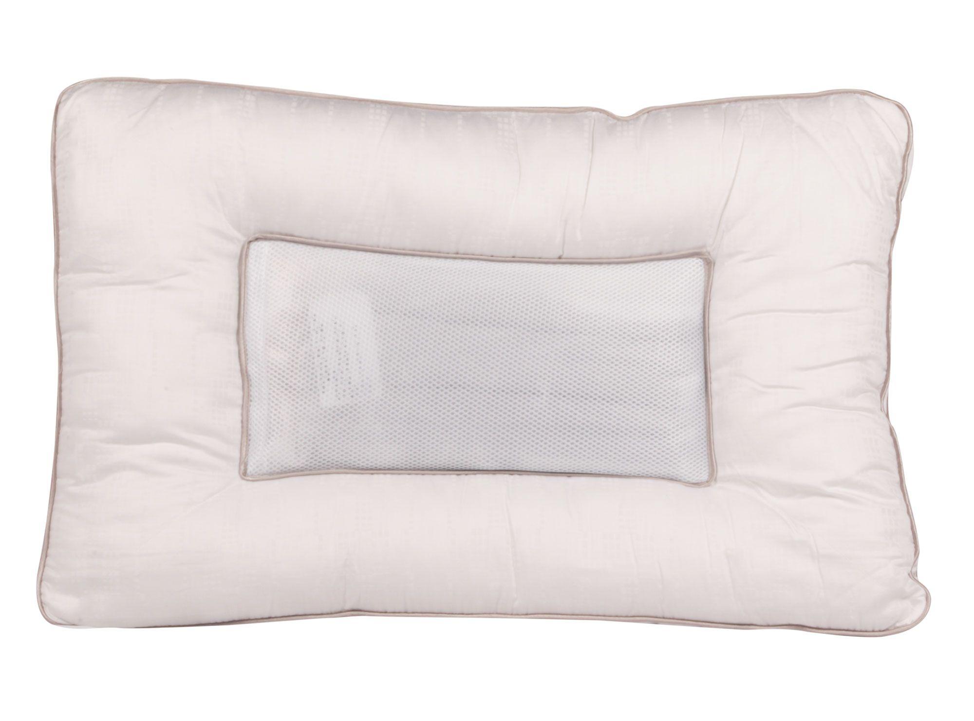 Almohada 45x70 cm lavanda premium blanco Cotidiana-1