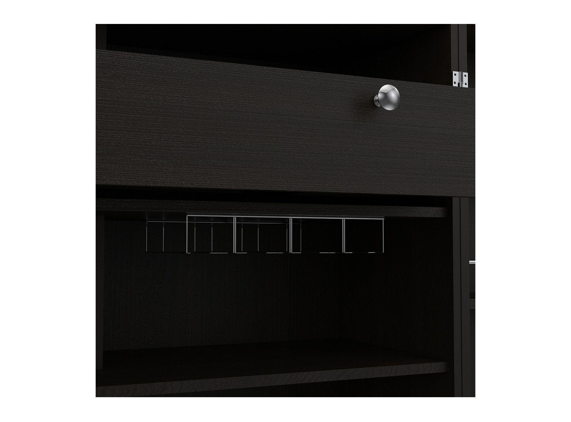 Bar 2 puertas 1 cajón Normandía wengue TuHome-4