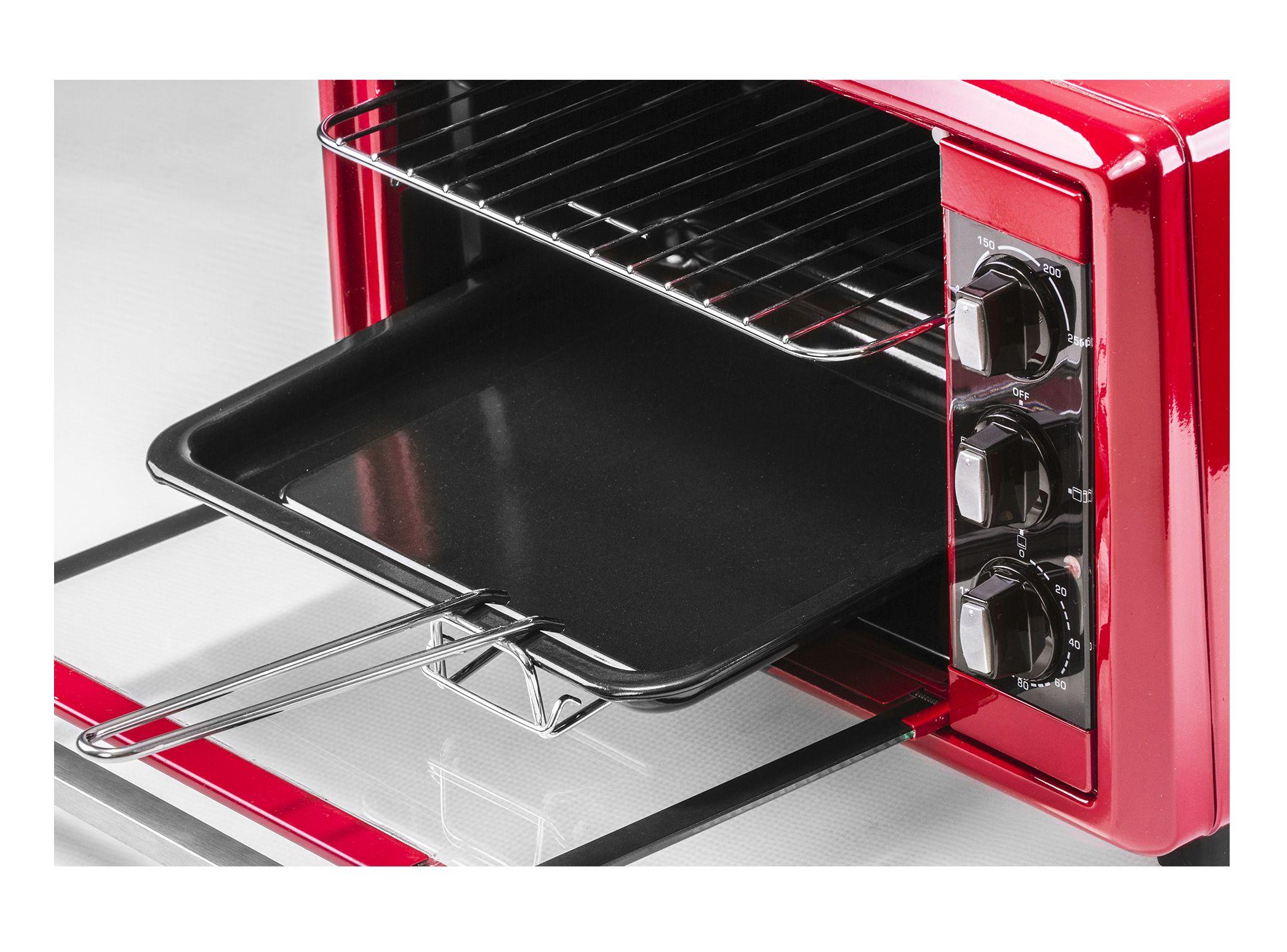 Horno eléctrico 16 litros Berryoven TO1602 rojo Somela-6