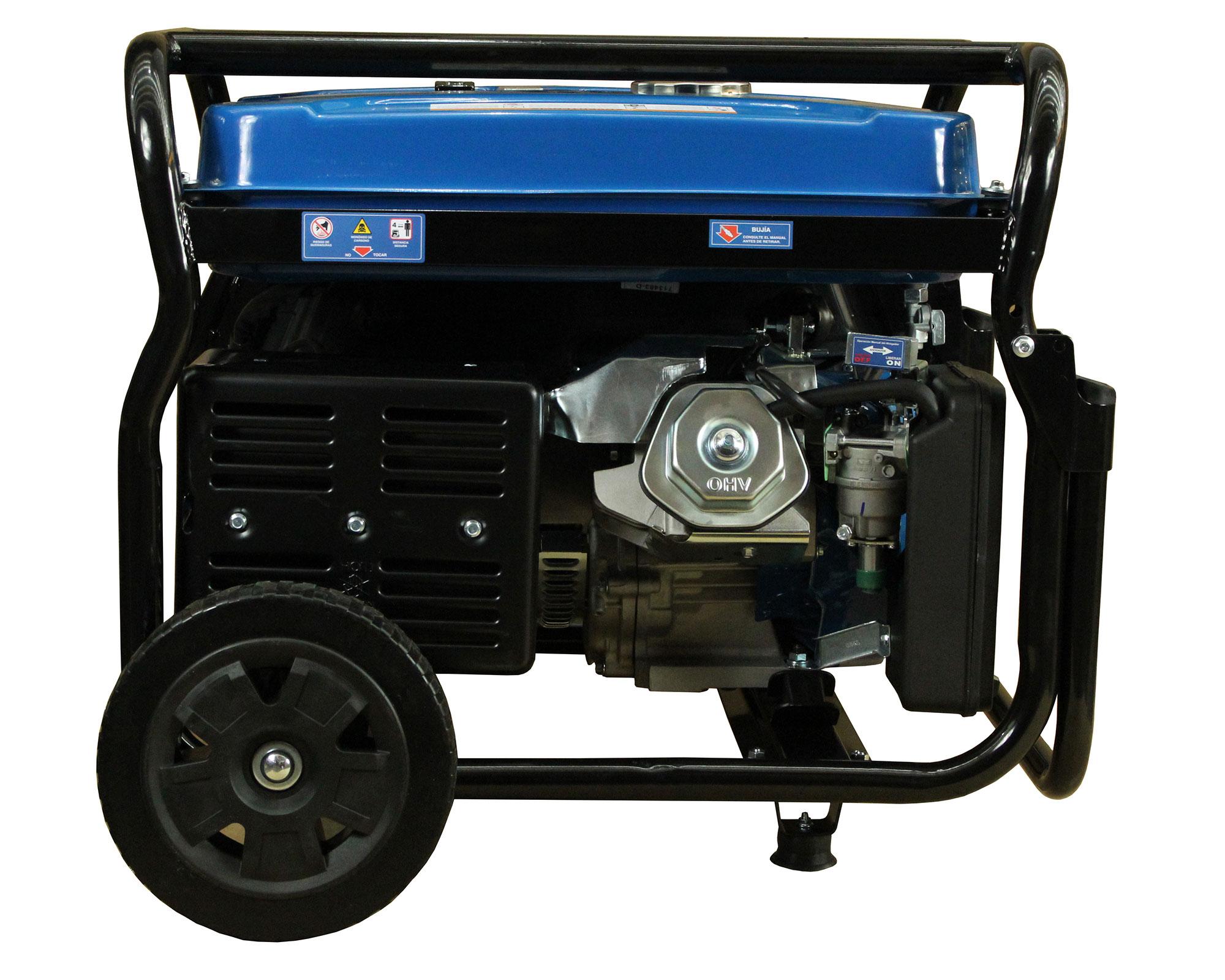 Generador eléctrico/manual gasolina 5000W 25lt 82HYG7750E Hyundai-5