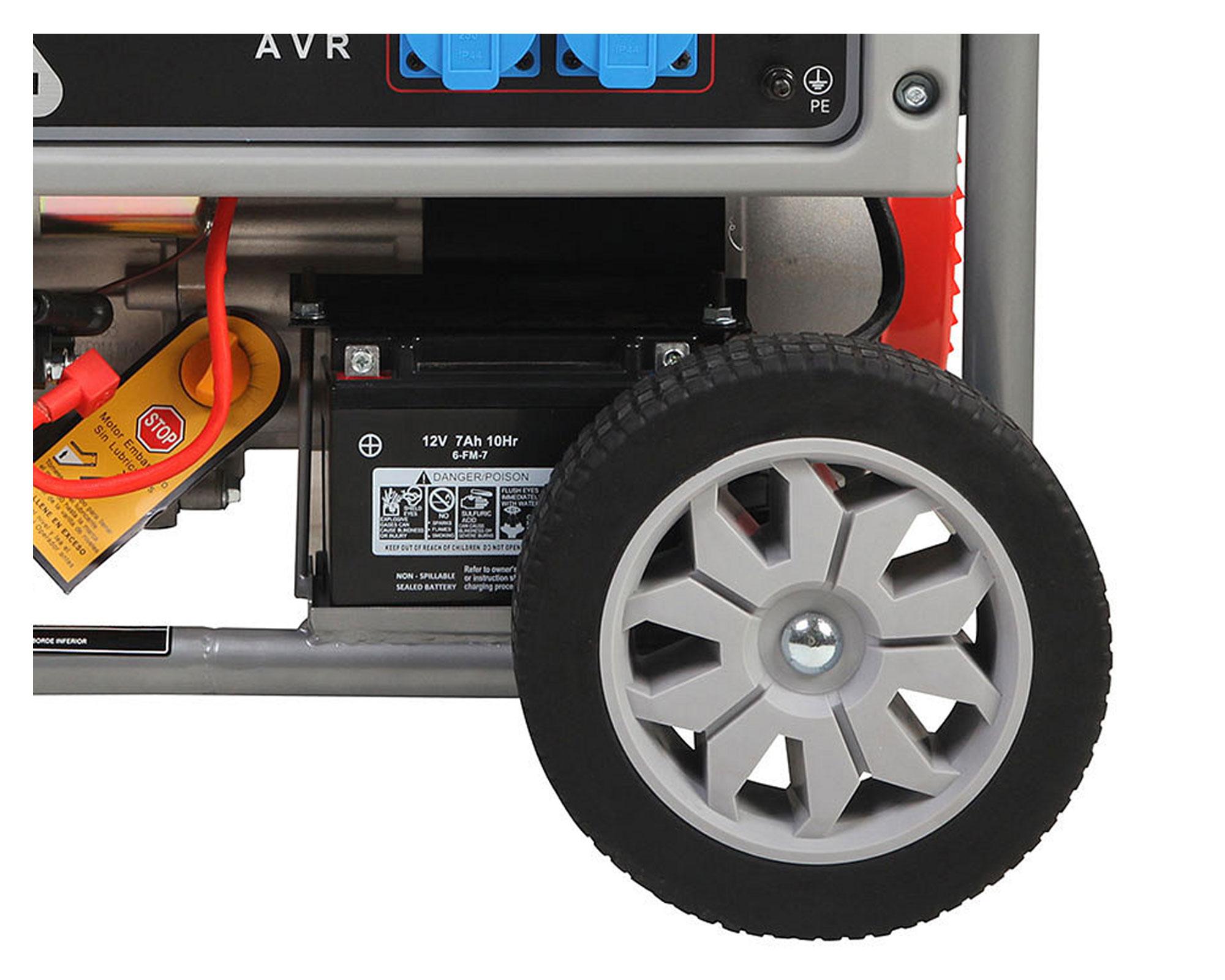 Generador a gasolina eléctrico/manual 3000W 15 lt DF3500H Ducar-3
