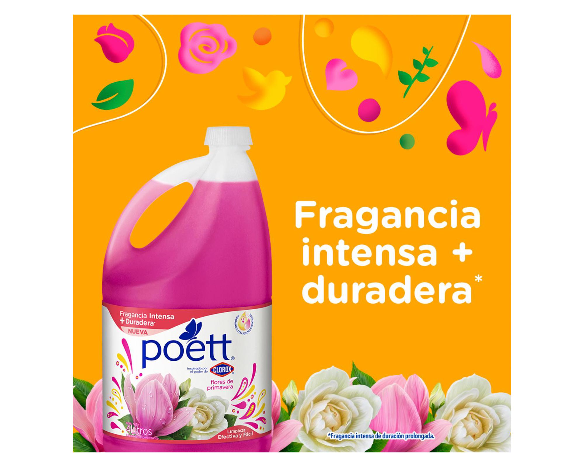 Desinfectante líquido Flores de Primavera 4 lt-5