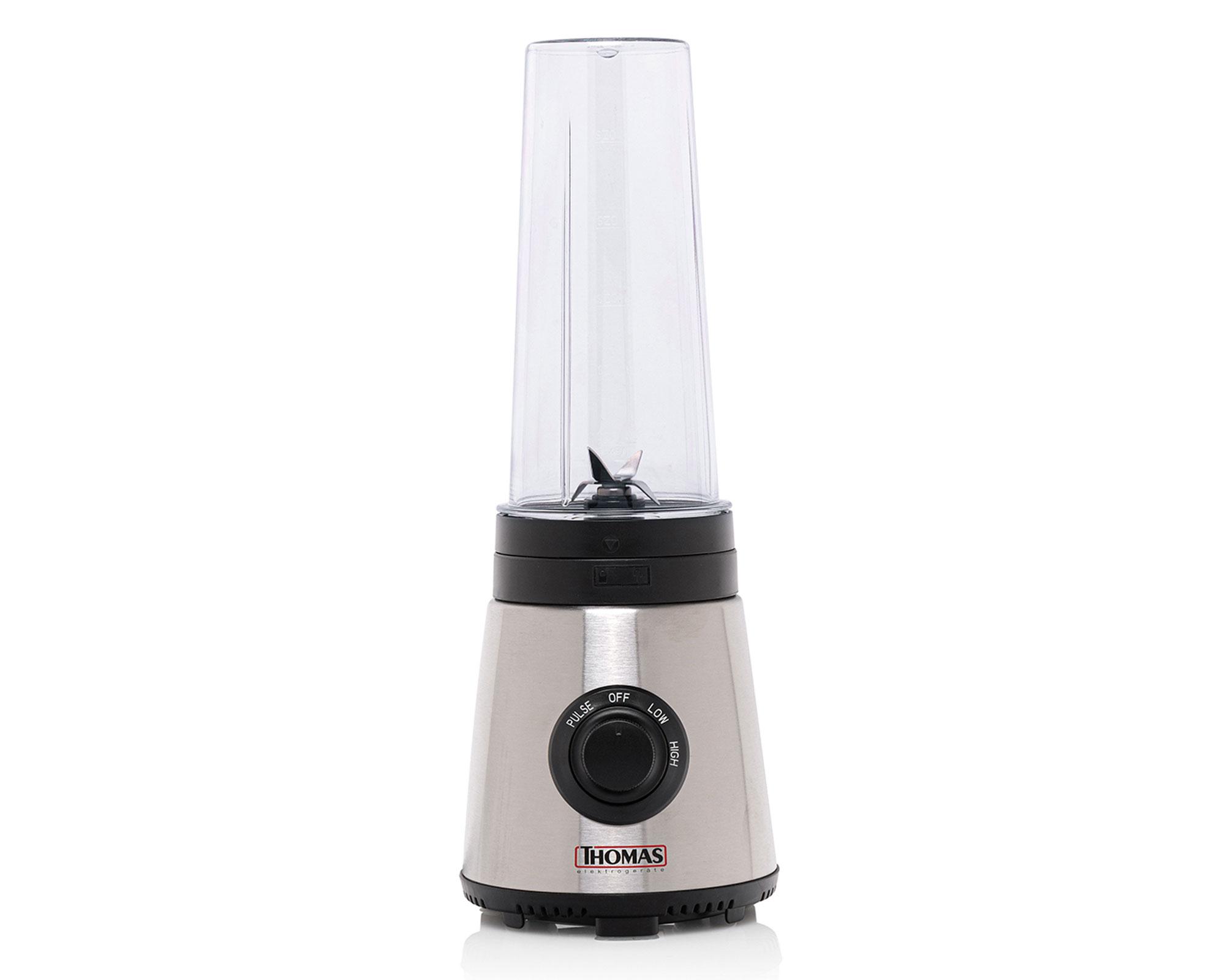 Licuadora personal 600 ml Blender TH-300PB cromo Thomas-3