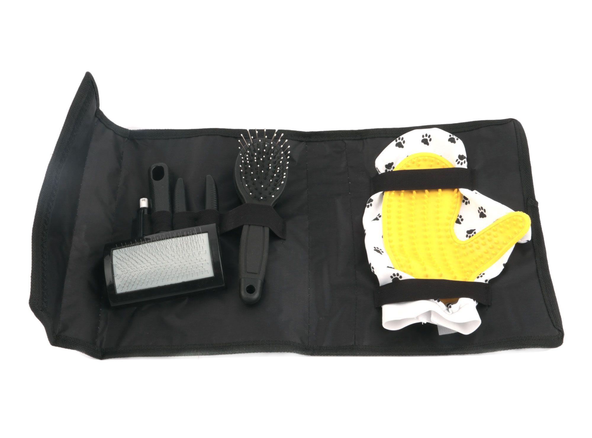 Set limpieza mascota 5 piezas Pet's fun.-1