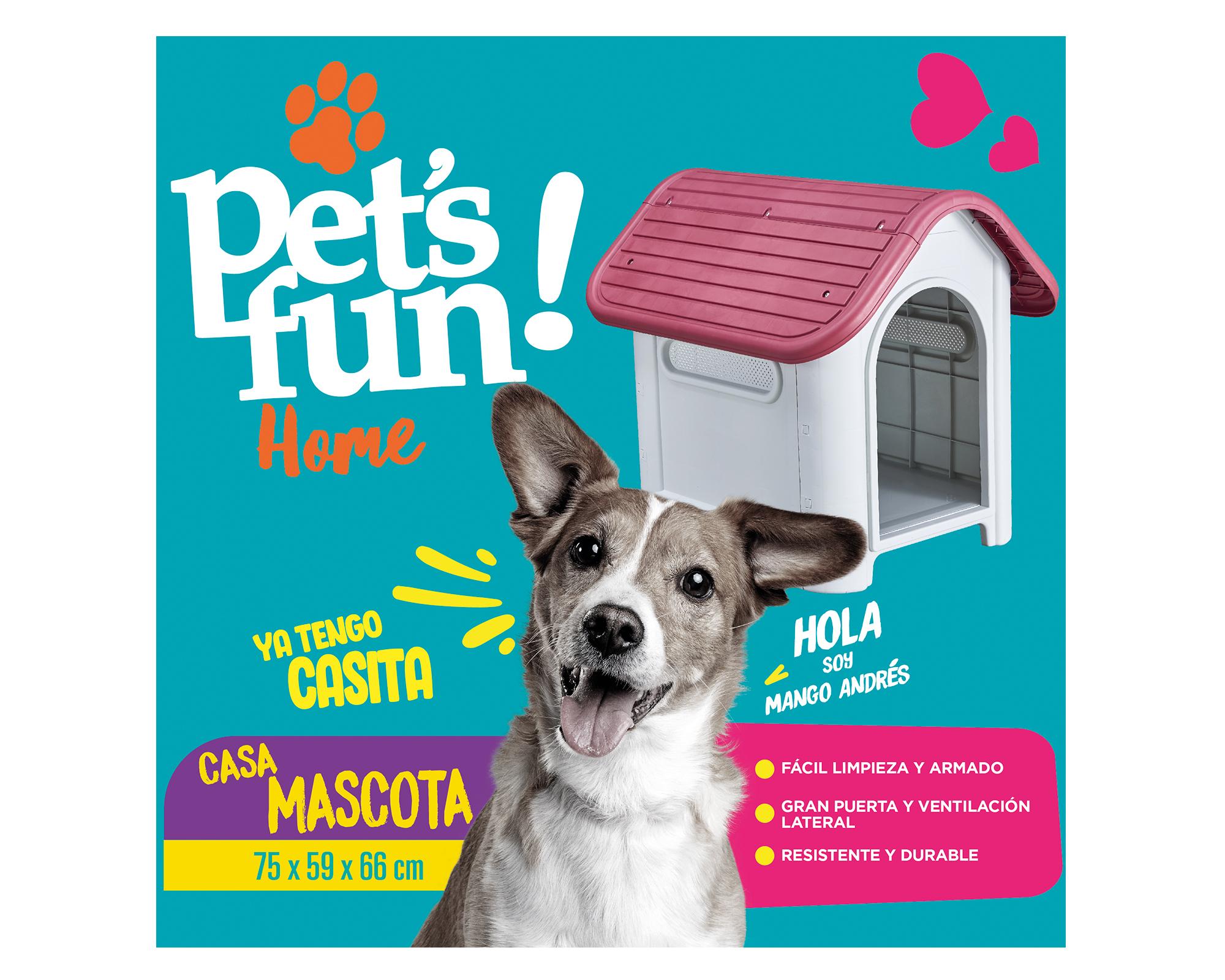 Casa perro 87x72x75,5 cm Rundy-6