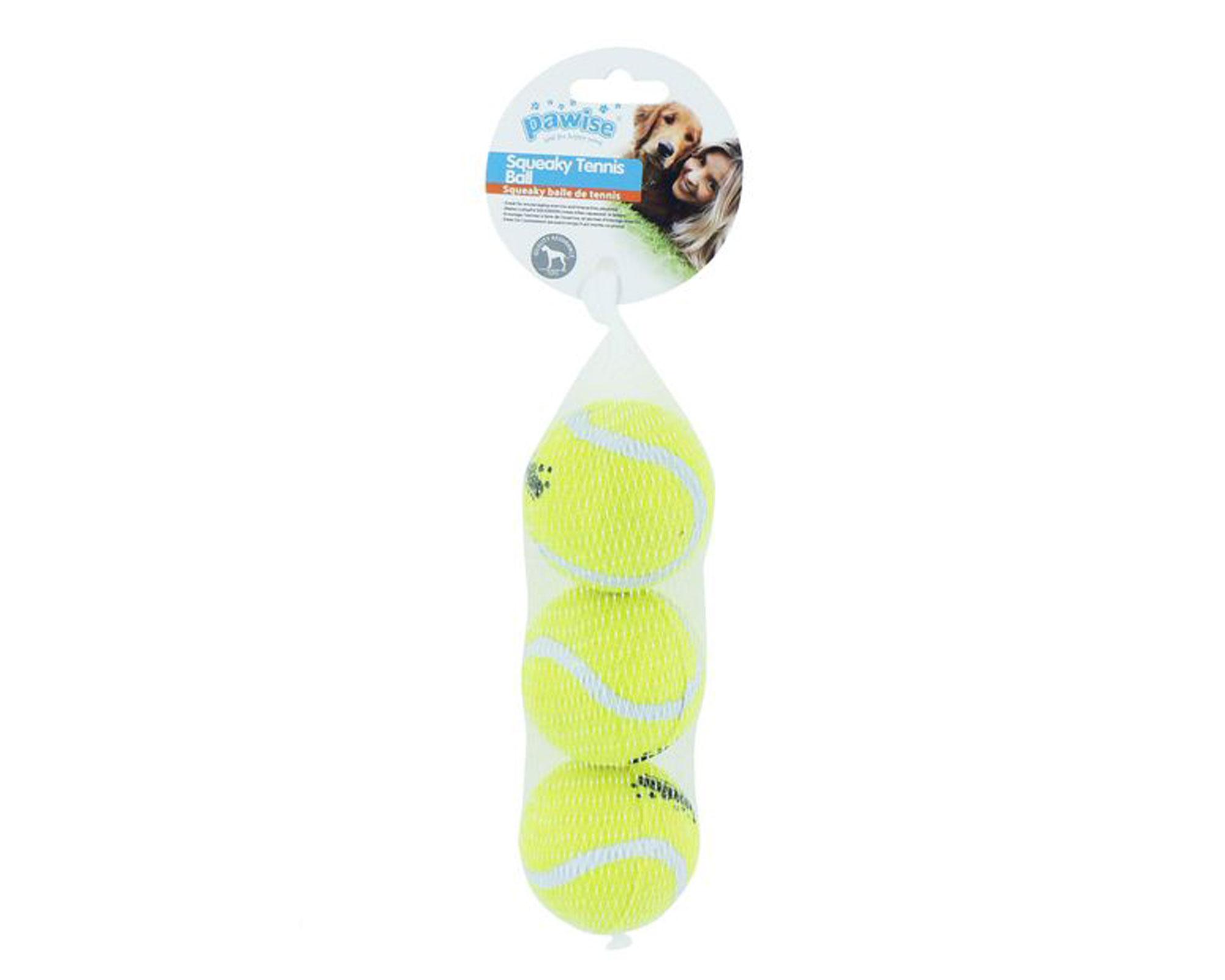 Pelota mascota Tennis 3 unidades Pawise-0