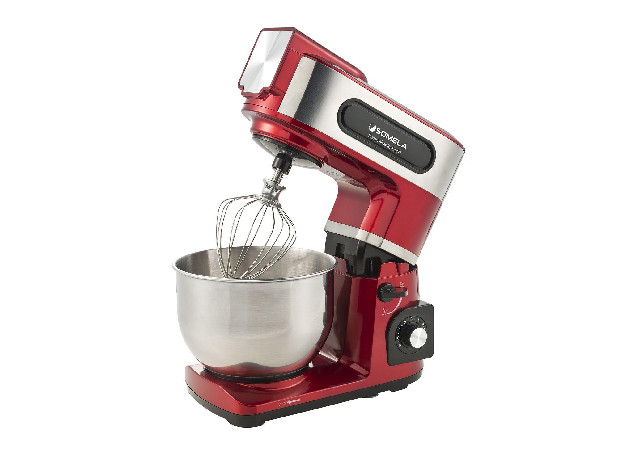 Batidora 1300 watts berry mixer KM3000 rojo Somela-0