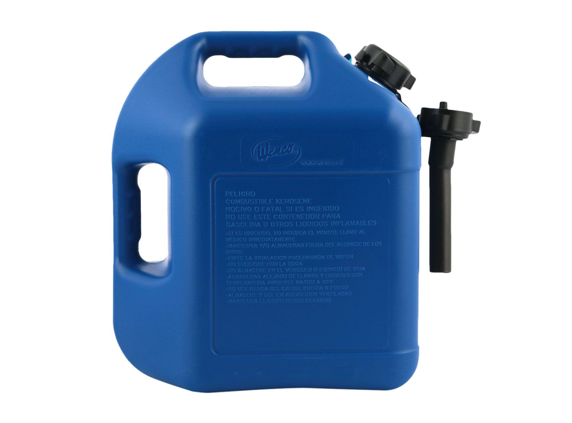 Bidón kerosene 10 litros azul Wenco-3