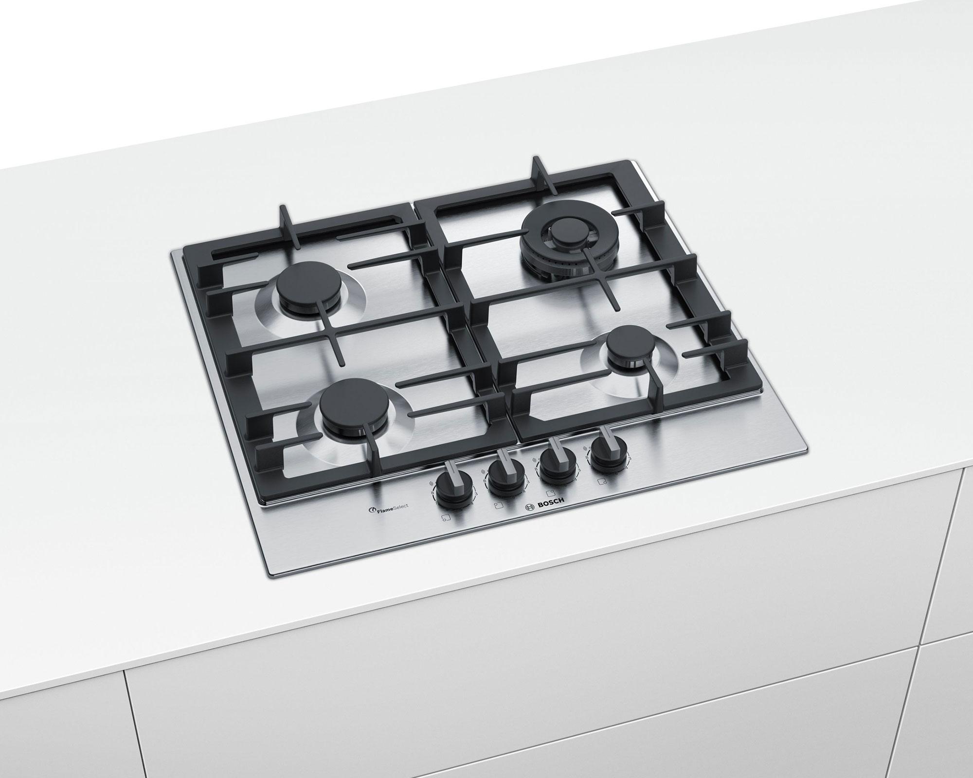 Encimera a gas 4 quemadores PCH6A5B90 Bosch-5