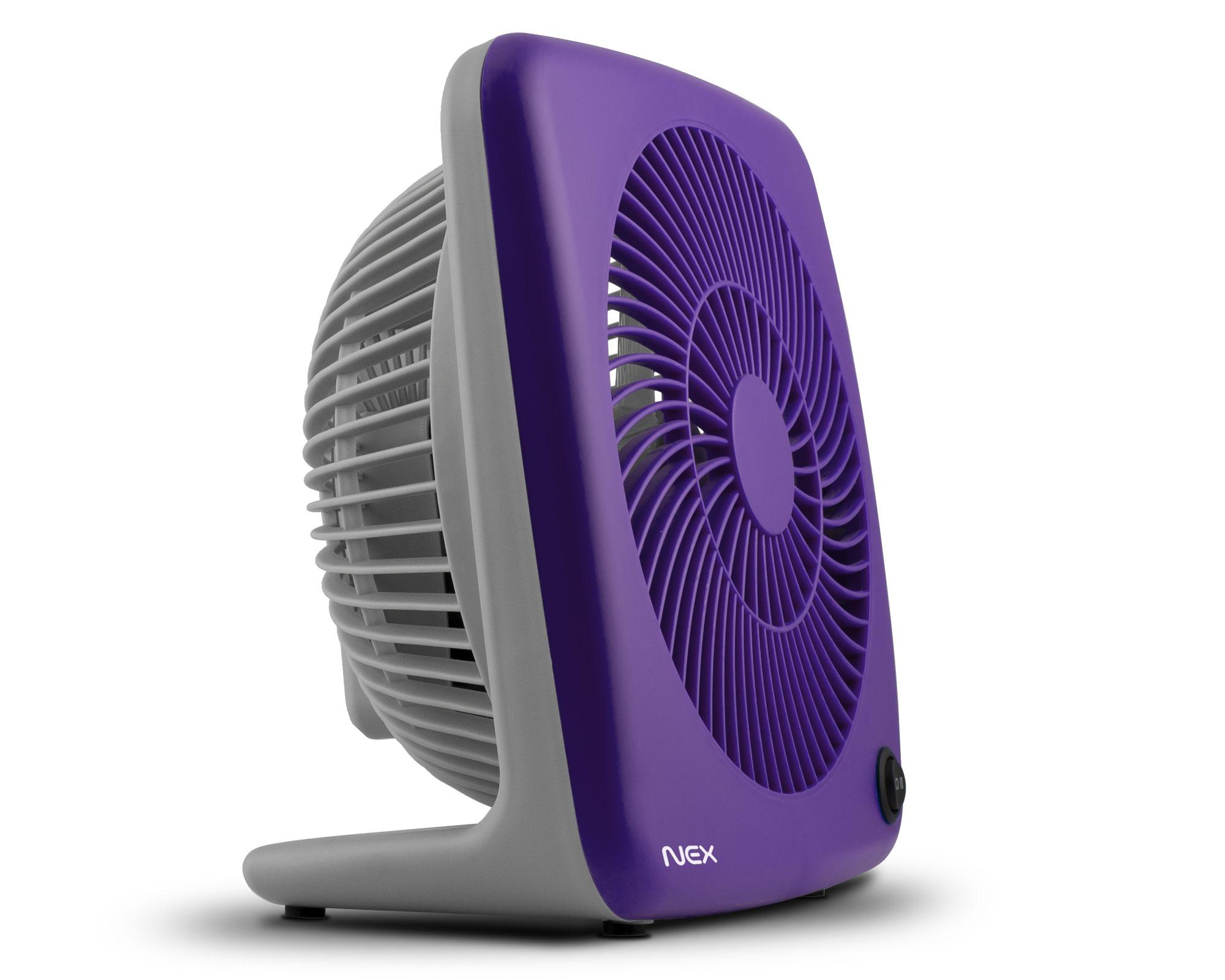 Ventilador 7'' Mini box purpura Nex-2