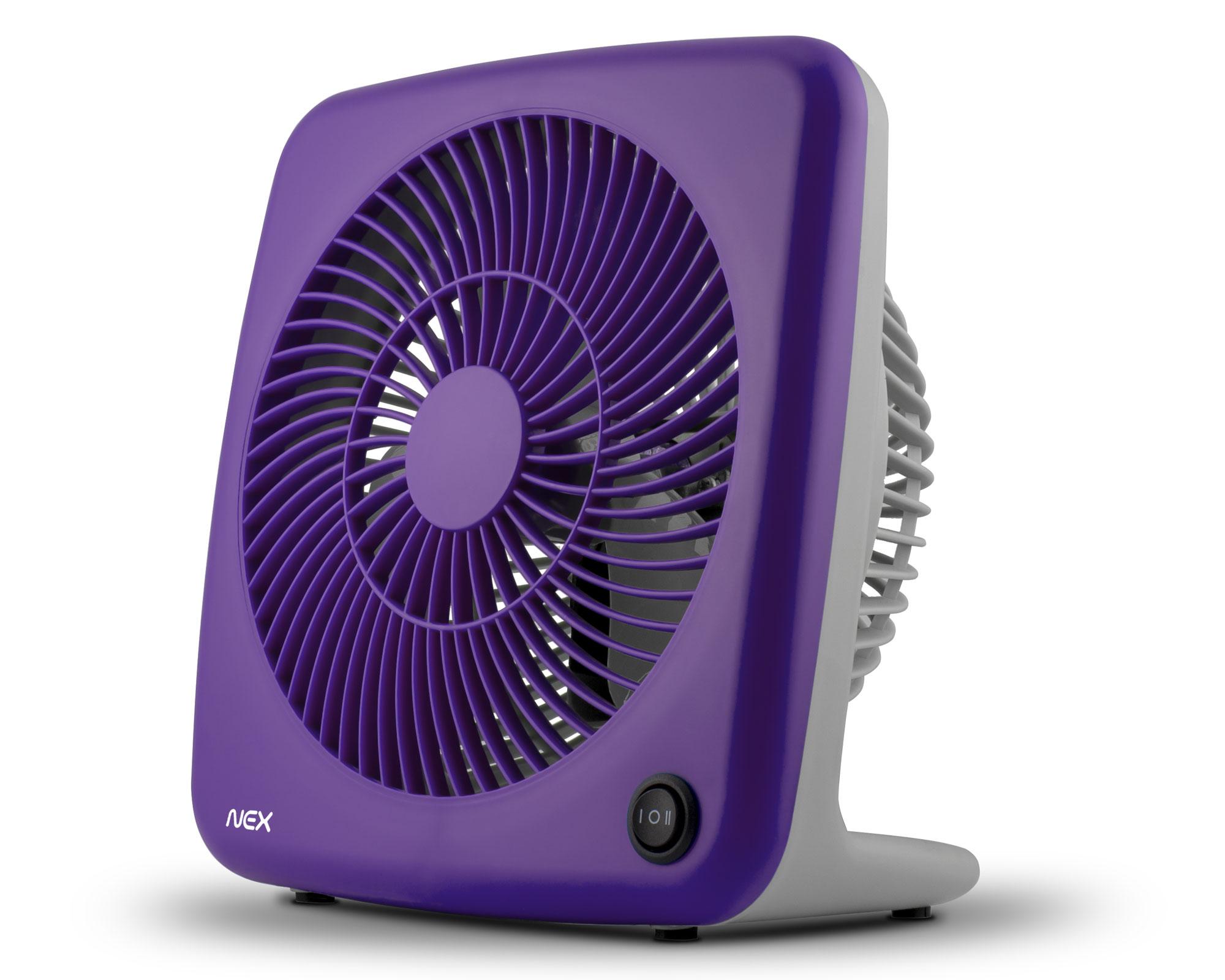 Ventilador 7'' Mini box purpura Nex-3