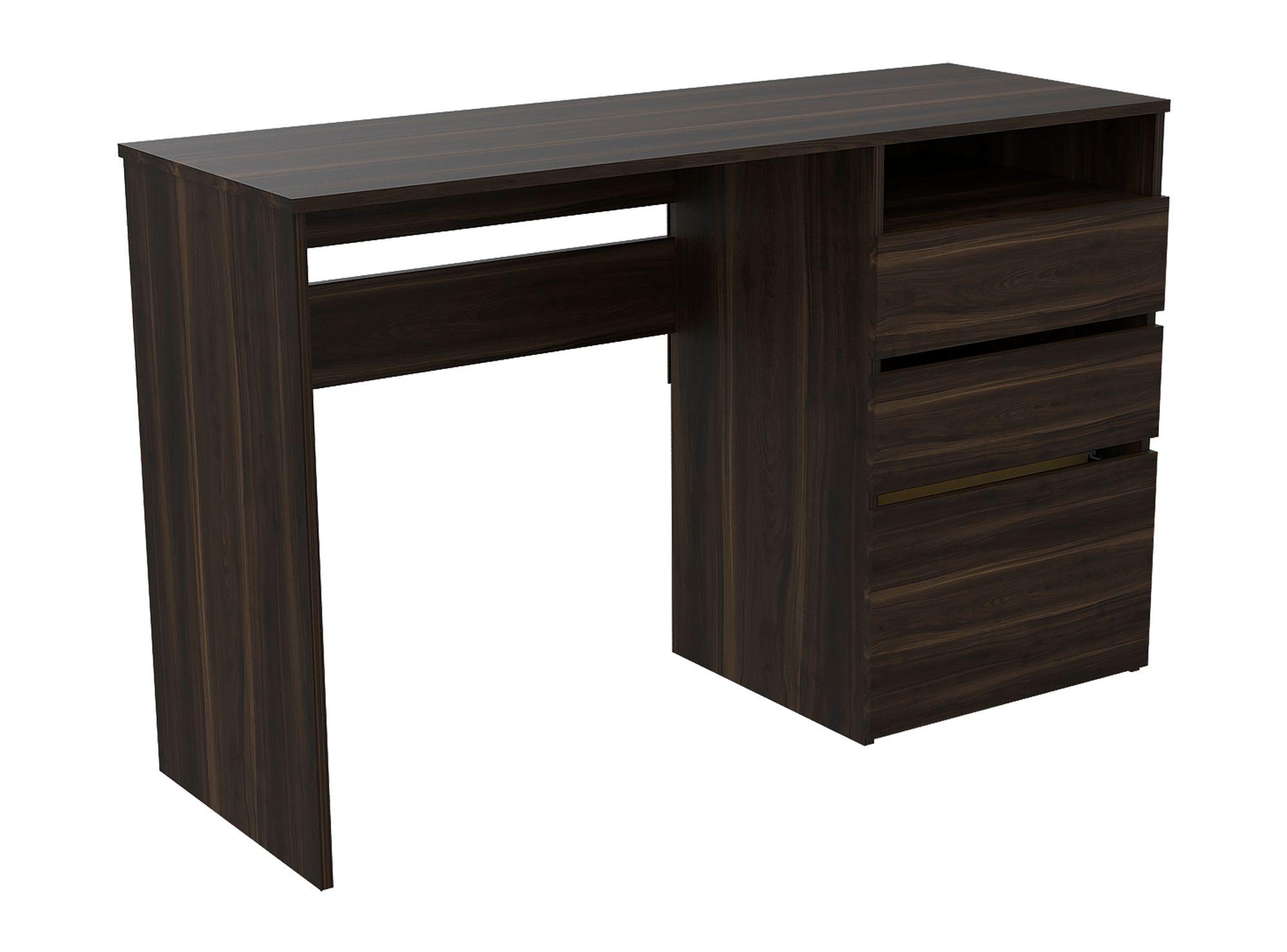 Escritorio 3 cajones Office 7 habano TuHome-1