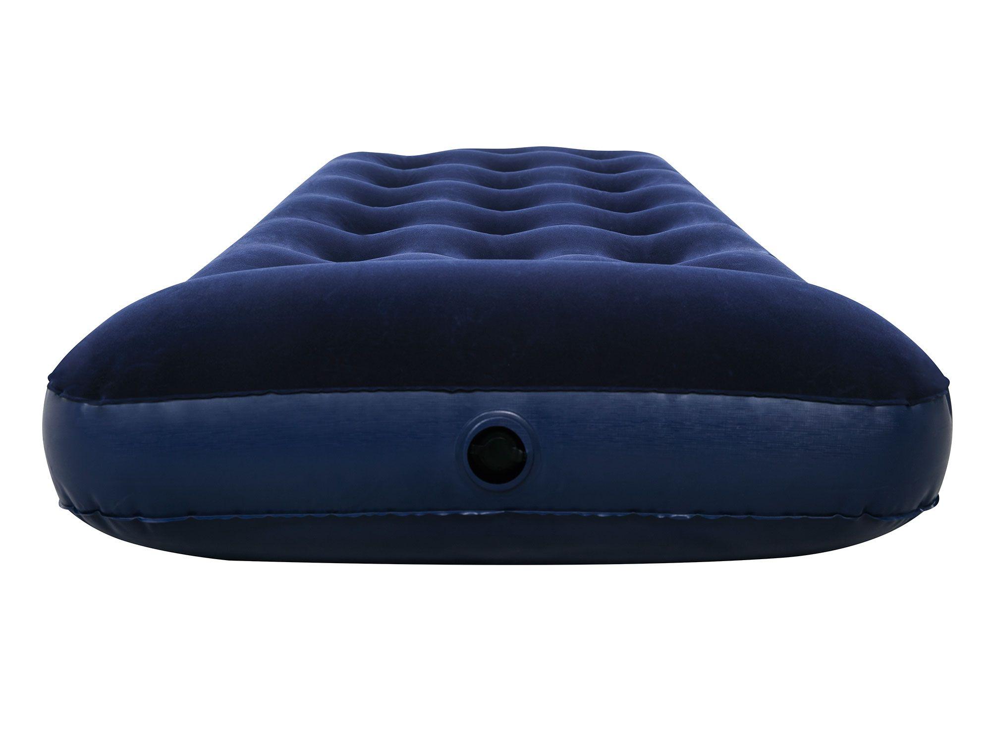 Colchón inflable single 185x76x28 cm inflador de pie Pavillo-2