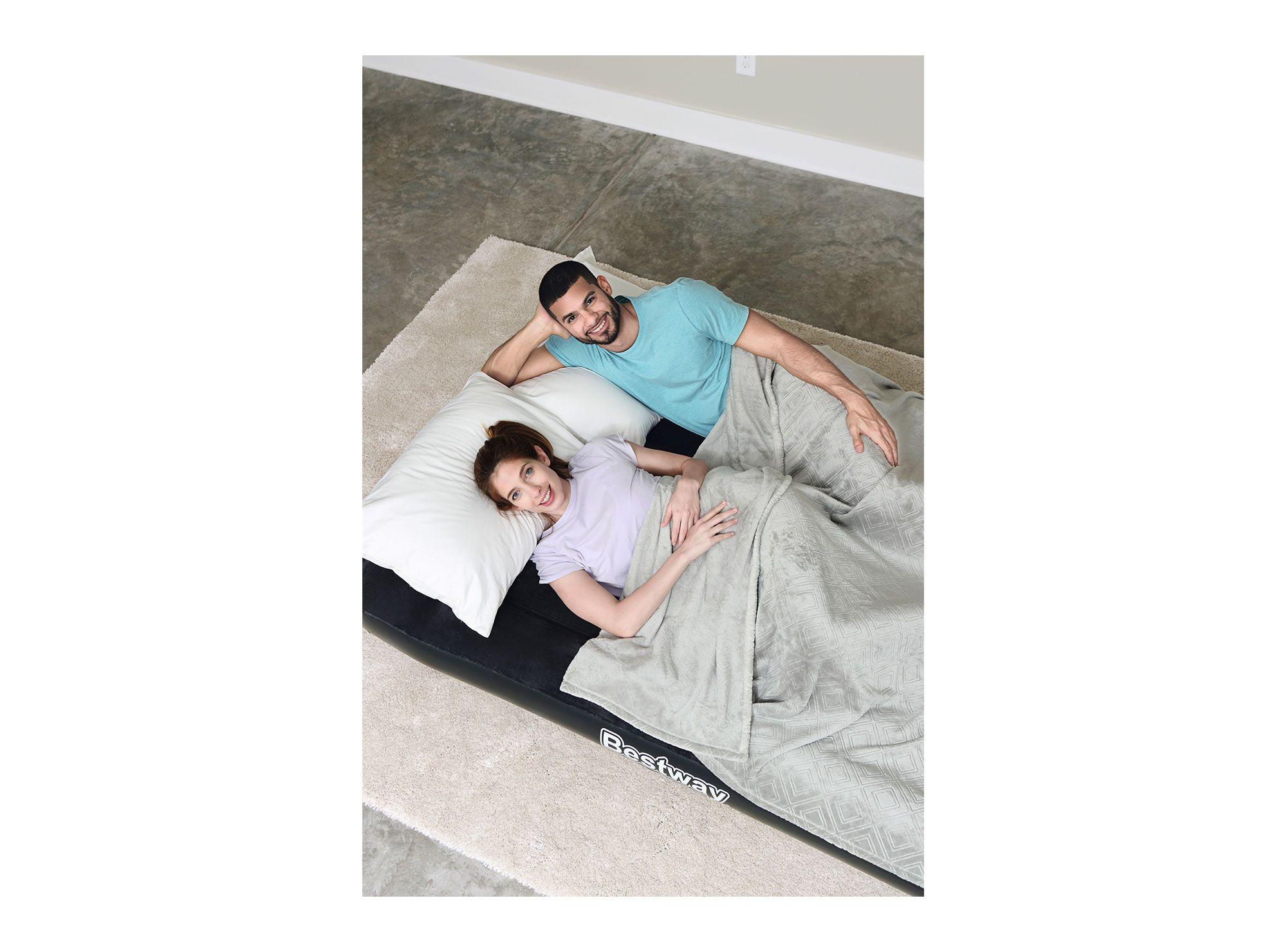 Colchón inflable doble 191x137x30 cm Aerolax Bestway-10