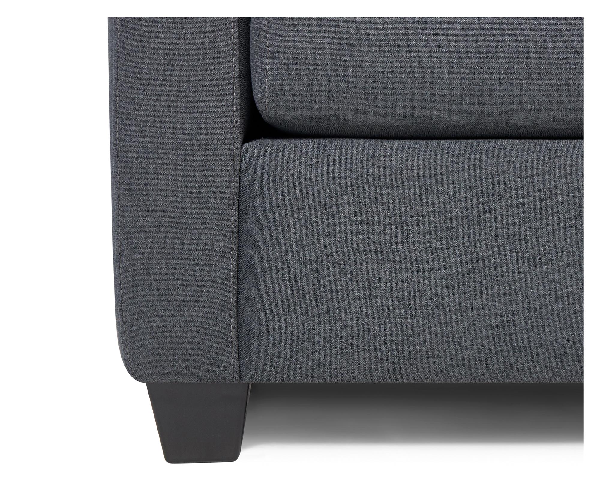 Sofá cama Murano grafito Rosen-2