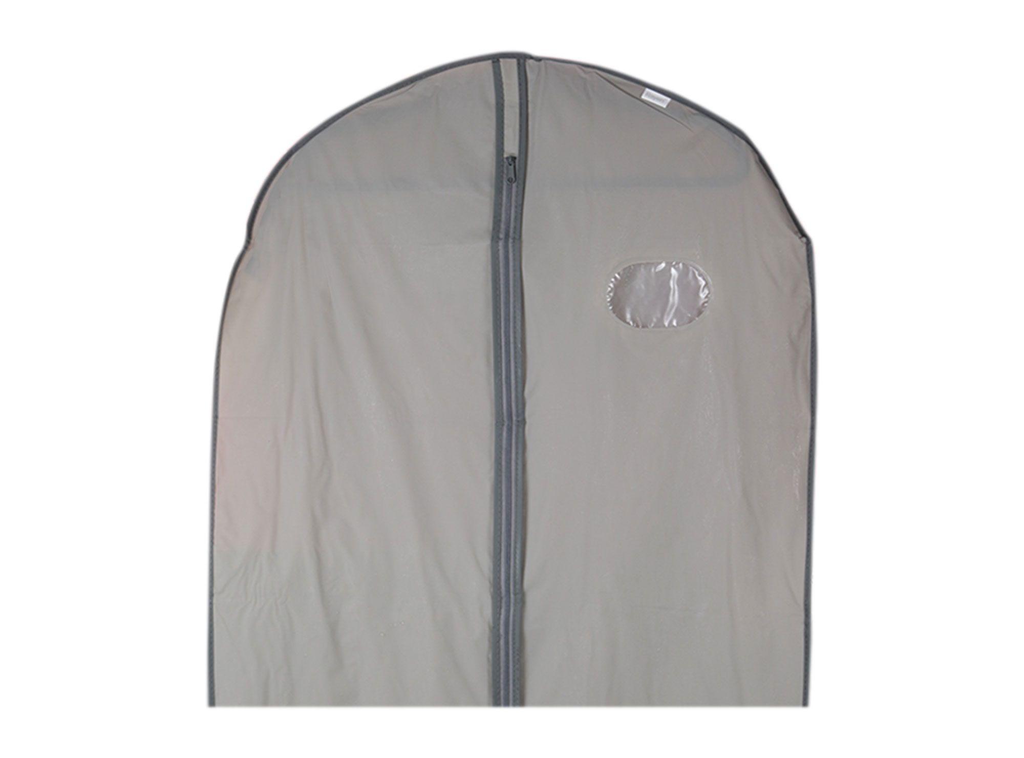 Funda guarda ropa 60x150 cm gris Rayen-1