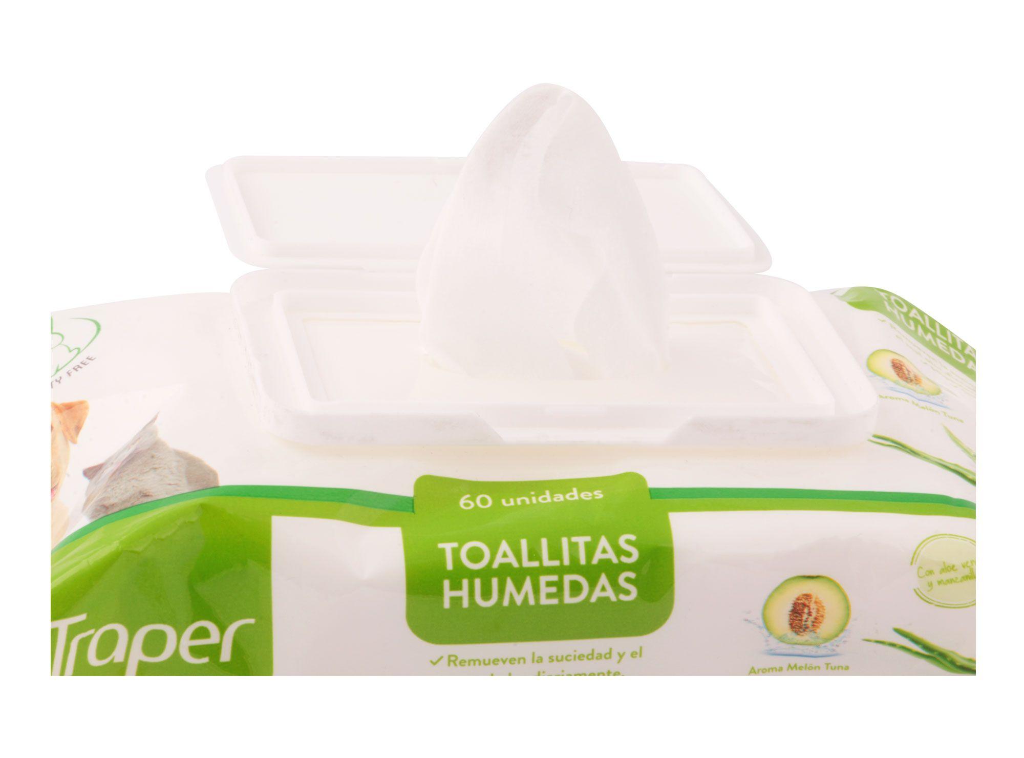 Toallas húmedas 60 unidades Traper-1