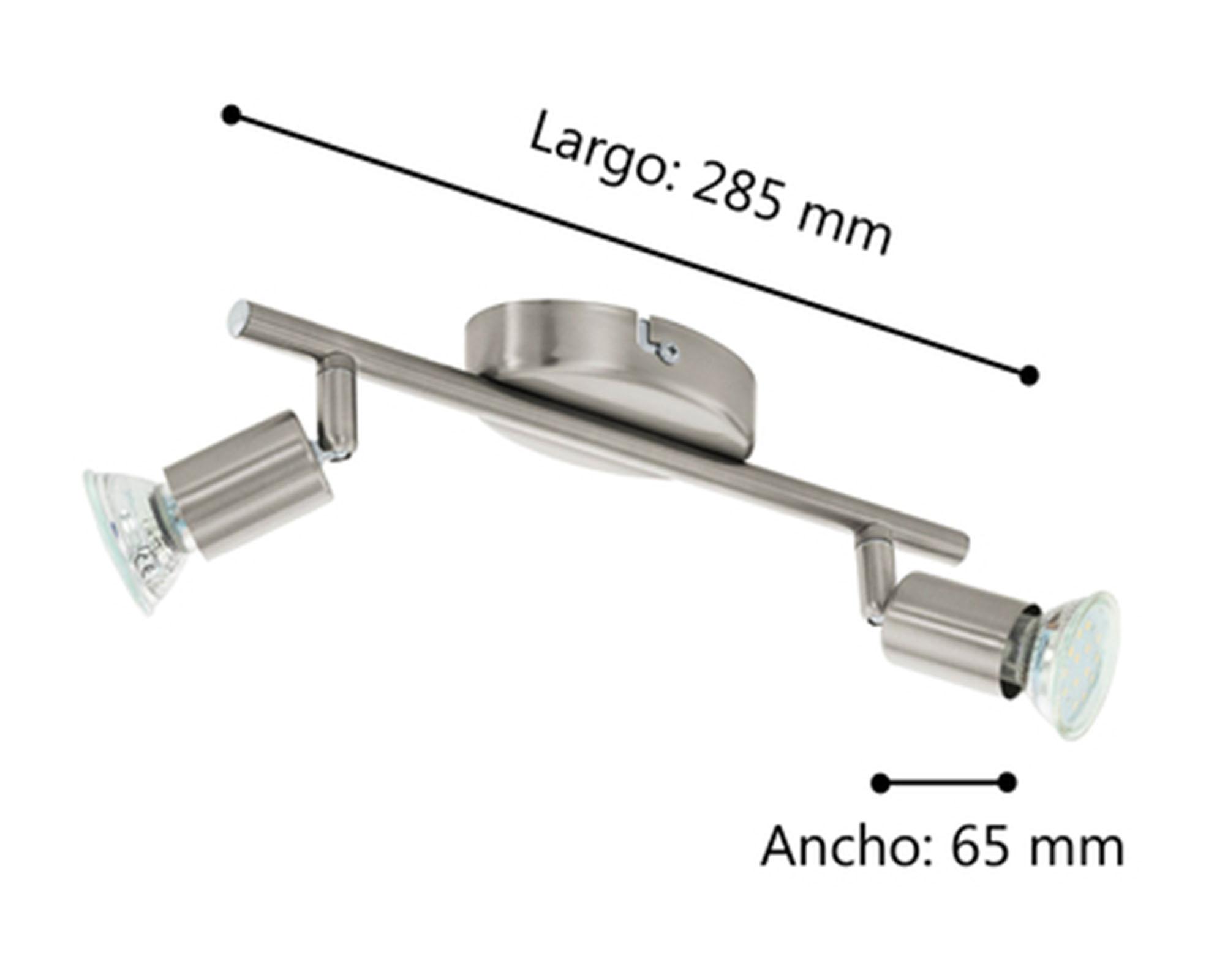 Foco sobreponer LED 2.8W GU10 2L Buzz-2