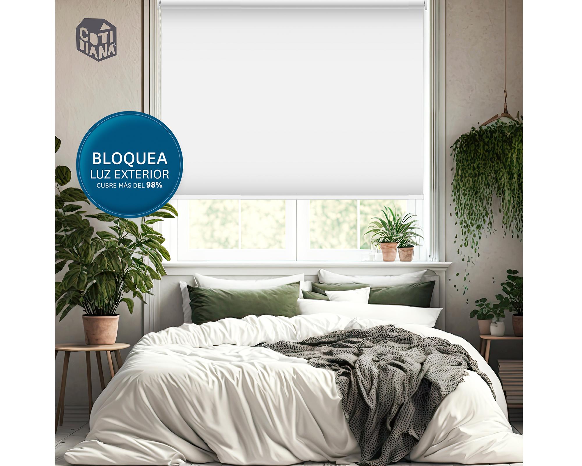 Cortina roller daylight 160x250 cm DIY blanco Cotidiana-4