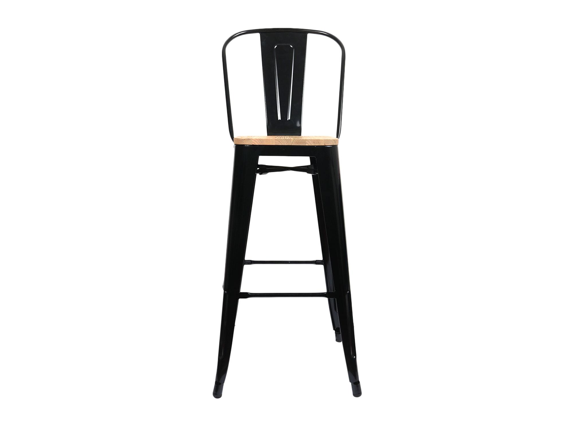 Silla bar Spot negro/natural M+Design-2