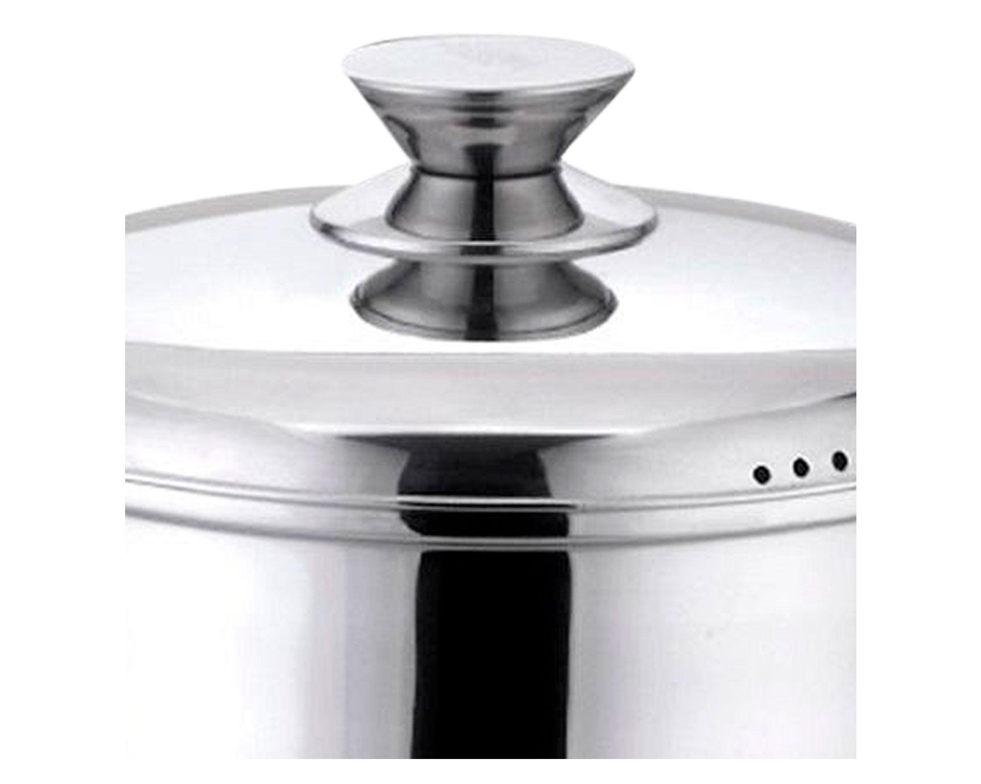 Batería 6 piezas Pavia silver Fantuzzi-2