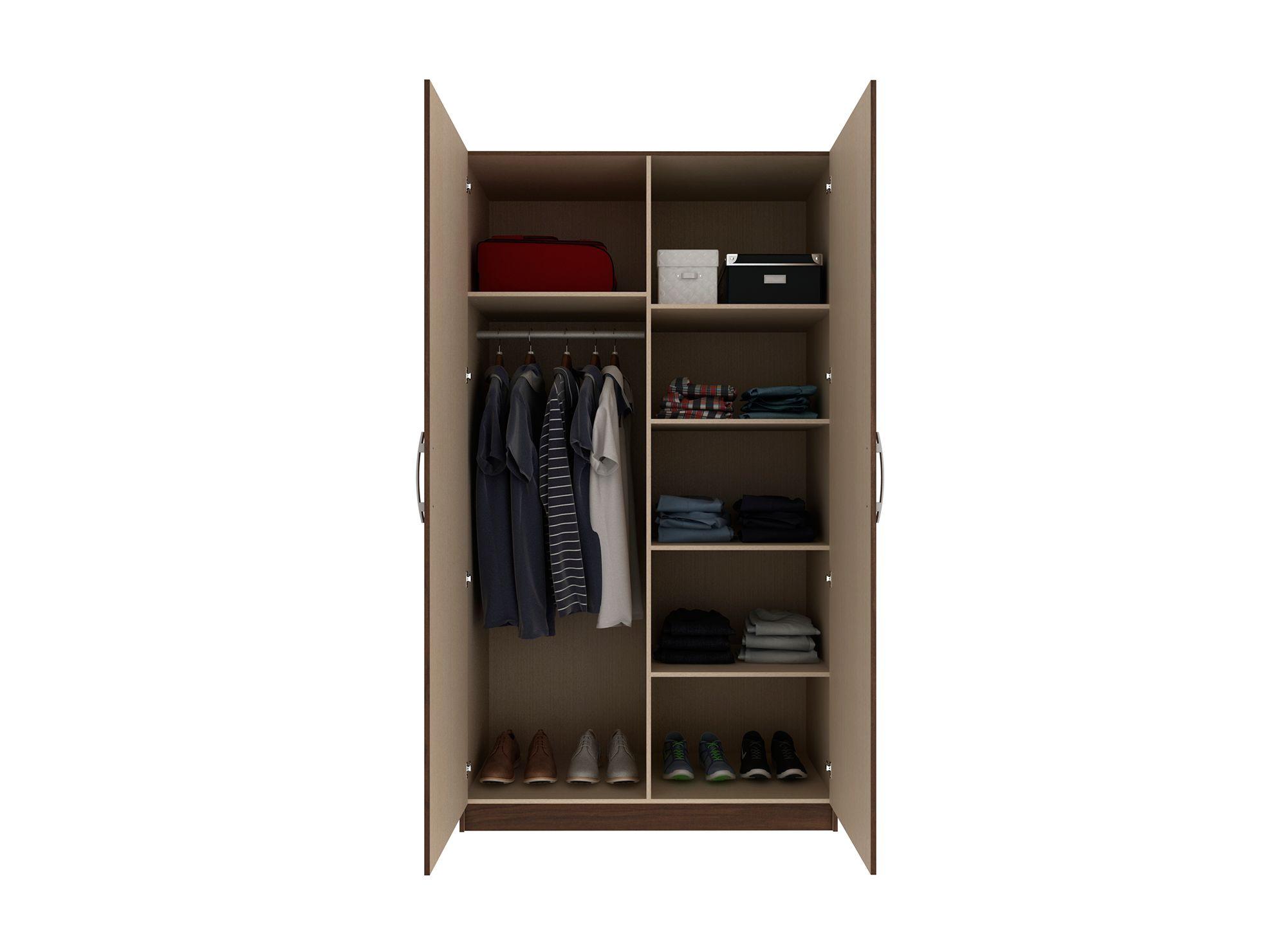 Clóset 2 puertas New mega chocolate Altavision-2