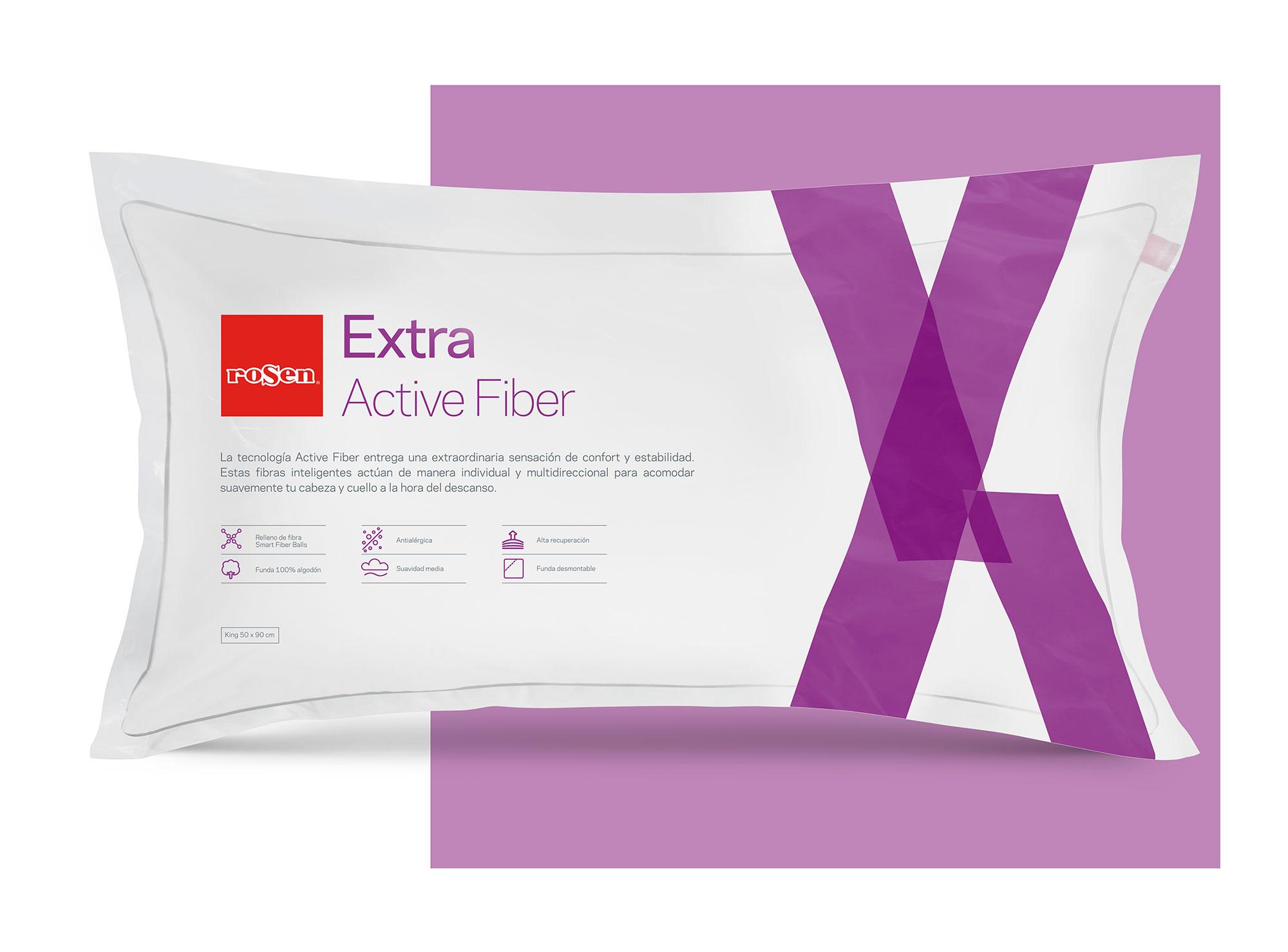 Almohada 50x90 cm Extra Rosen-4