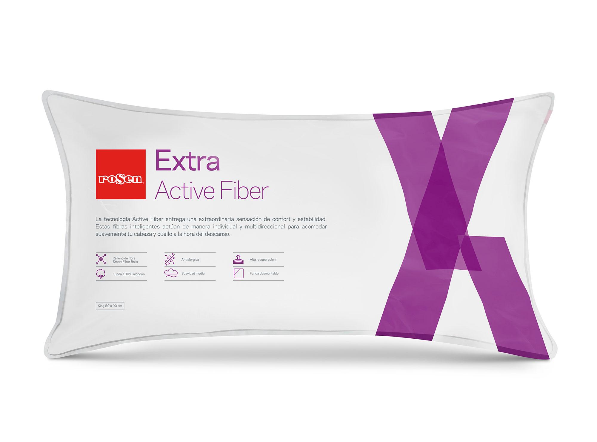 Almohada 50x90 cm Extra Rosen-0