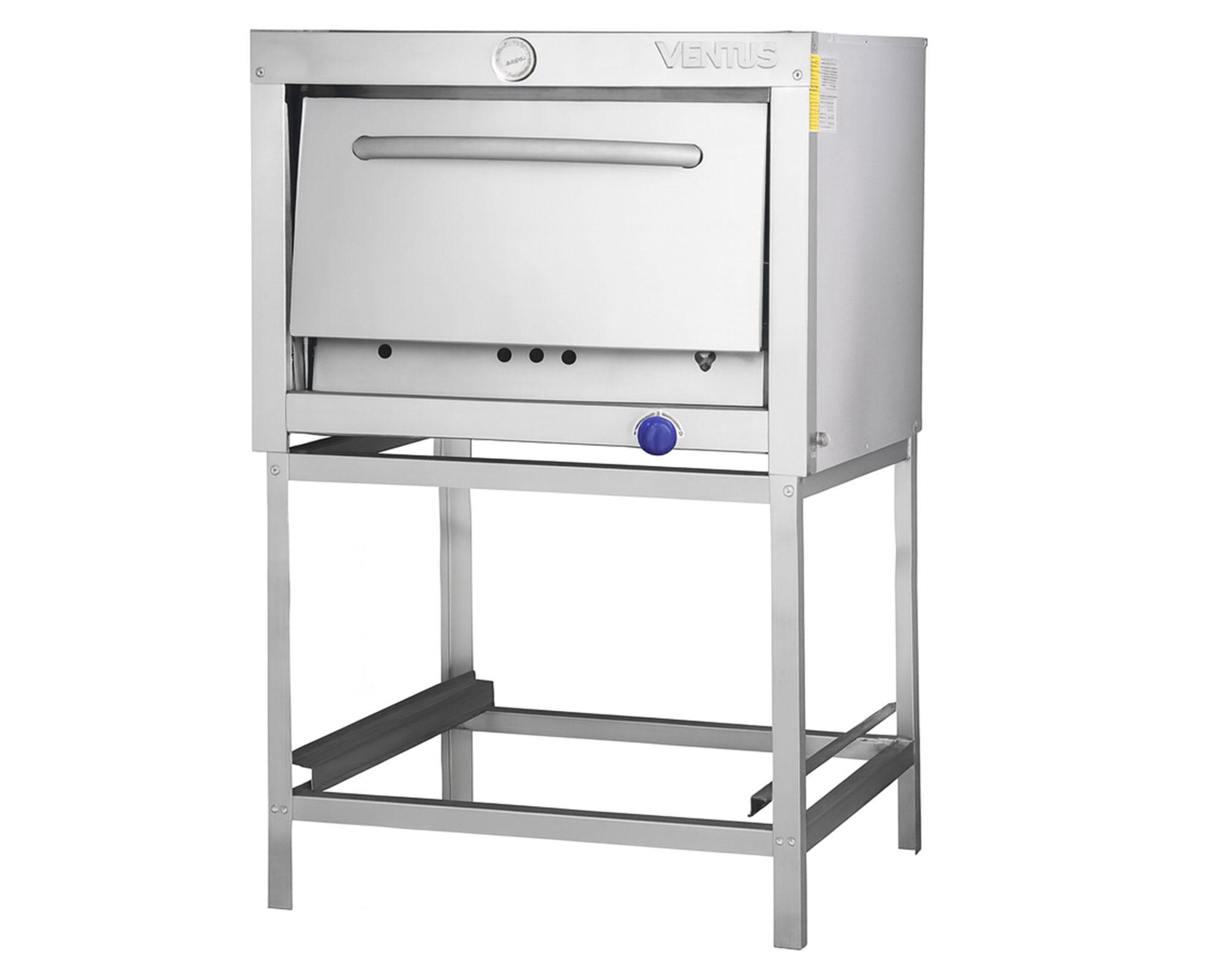 Horno industrial 1 cámara GLP VHG-1C plata 130 lt-1
