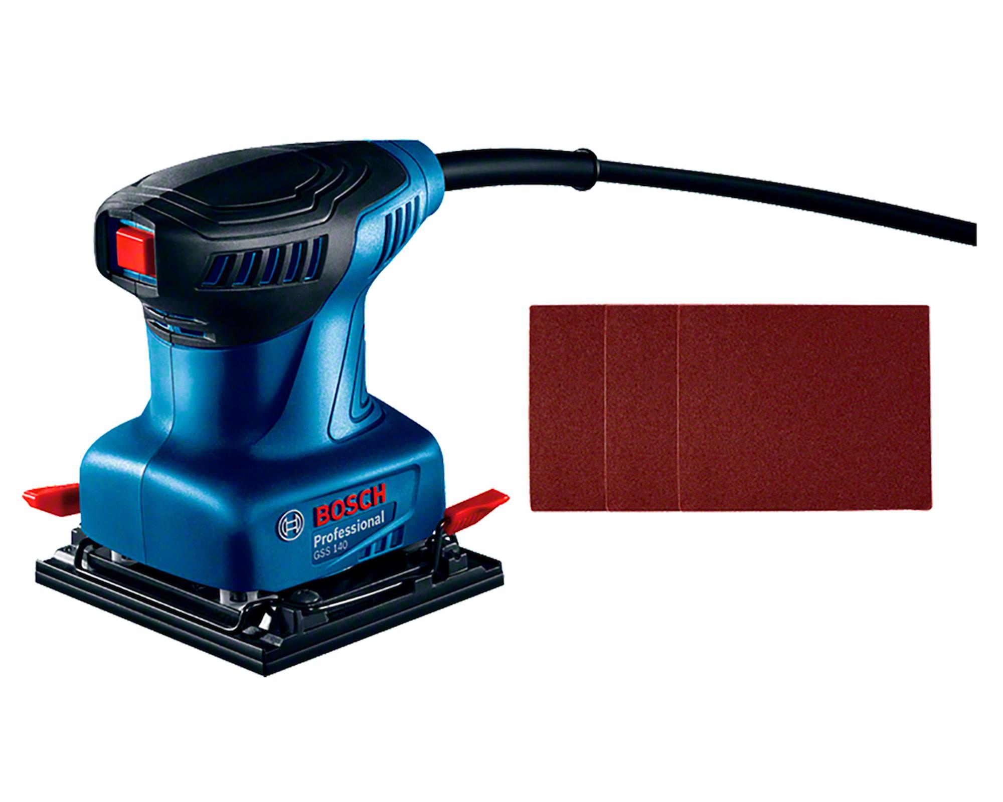 Lijadora orbital 220W GSS140 azul-0