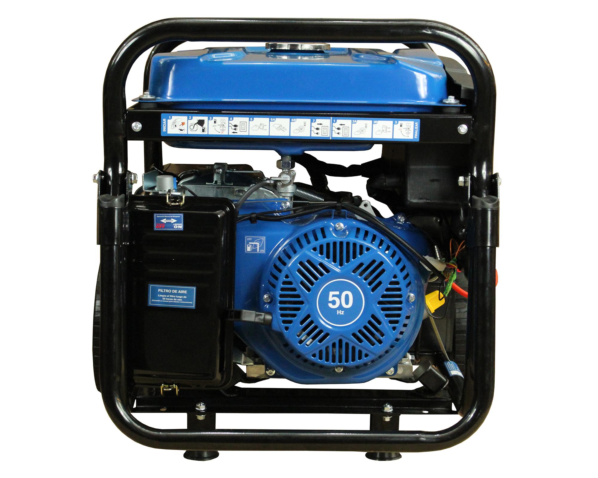 Generador a gasolina eléctrico/manual 8300W 25 lt 82HYG11050E Hyundai-2