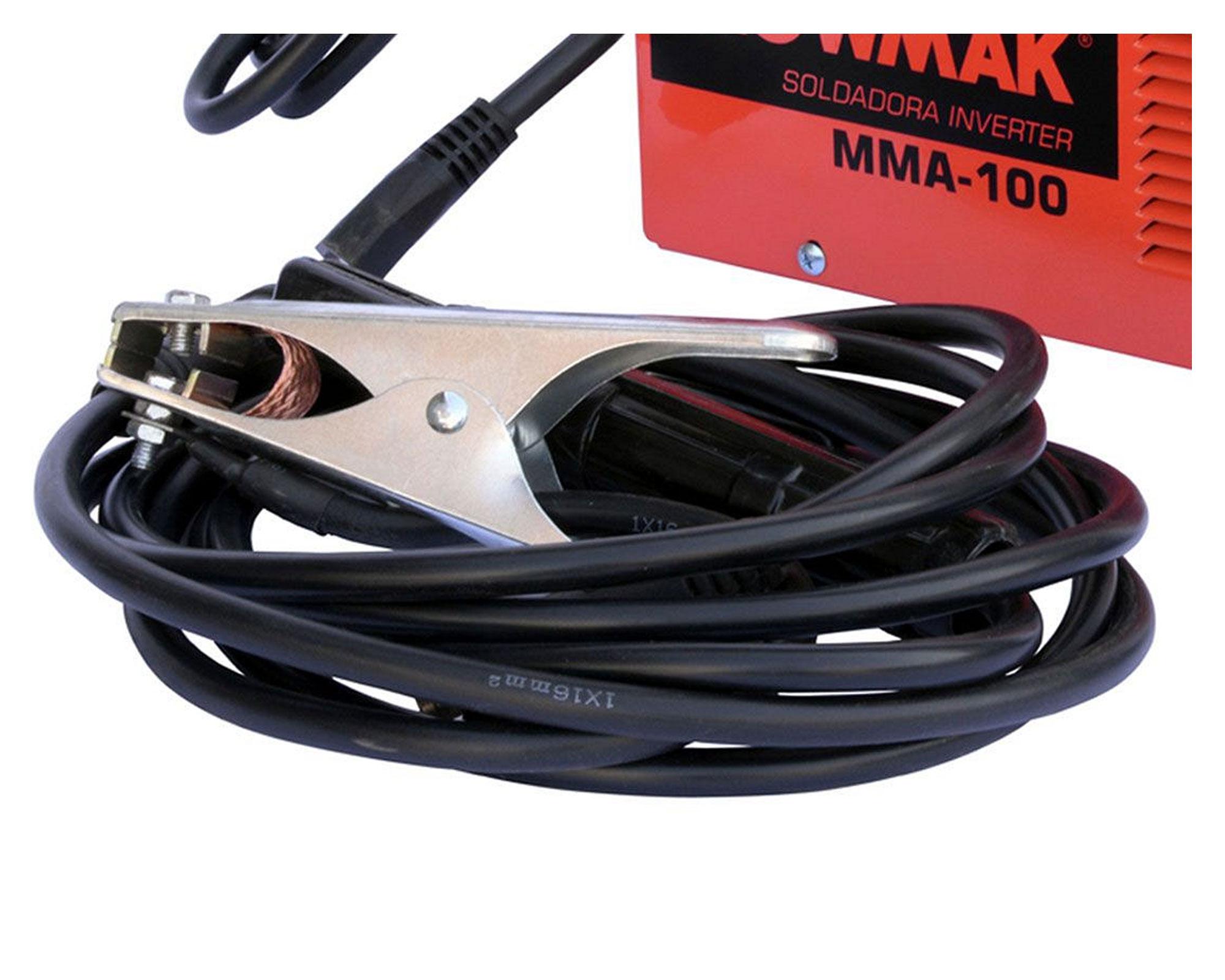 Soldadora inverter 100A MMA-100 Flowmak-2