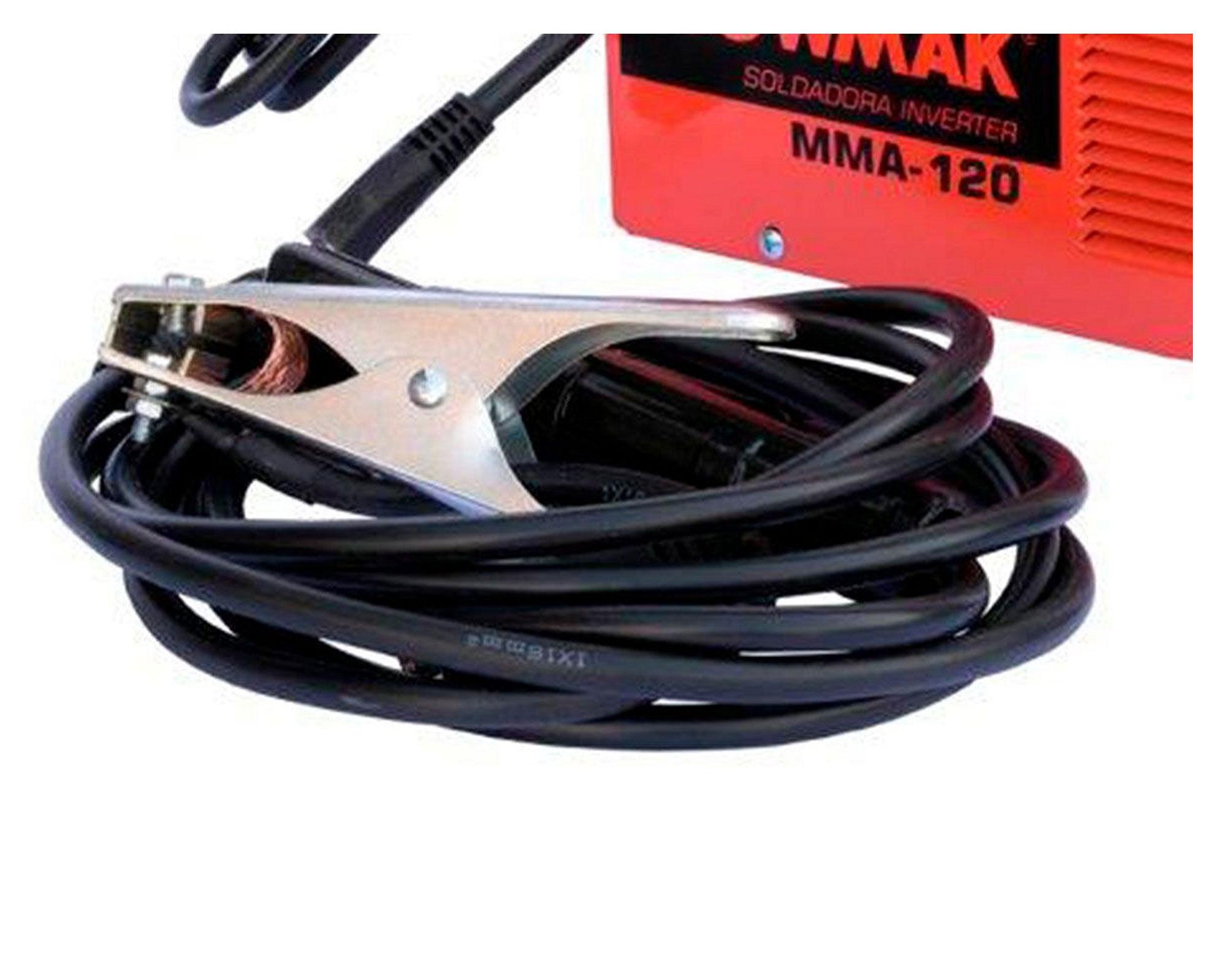 Soldadora inverter 120A MMA-120 Flowmak-3