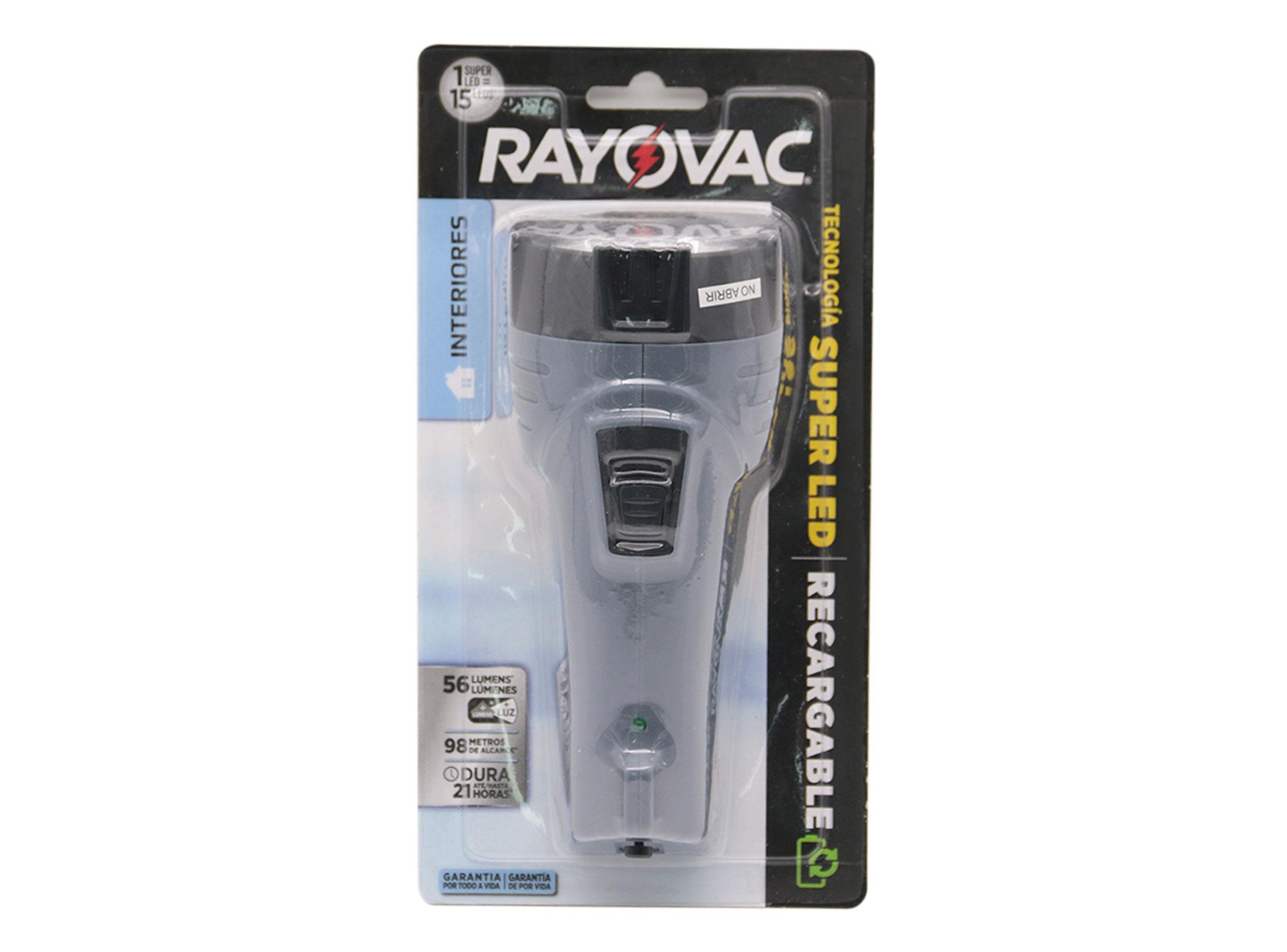 Linterna LED recargable SUPERLED-CHI Rayovac.-4
