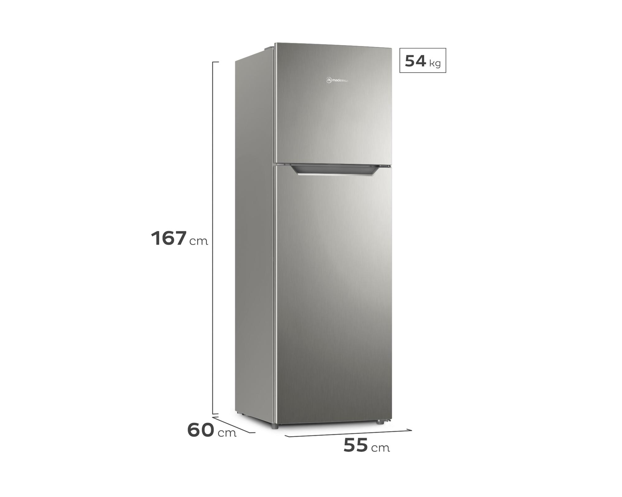 Refrigerador no frost 251 litros Altus 1250 inox Mademsa-6
