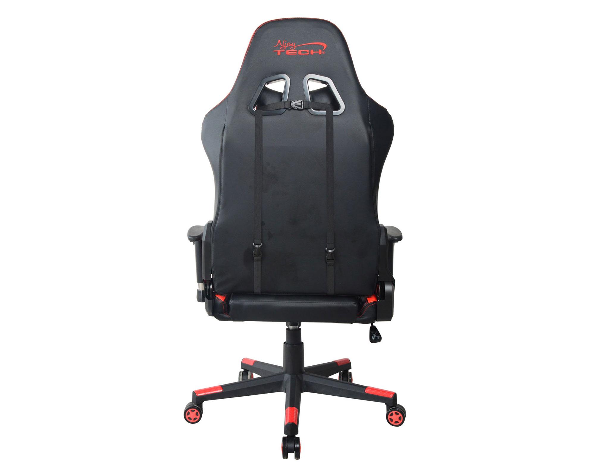 Silla gamer Stratos rojo NjoyTech-3