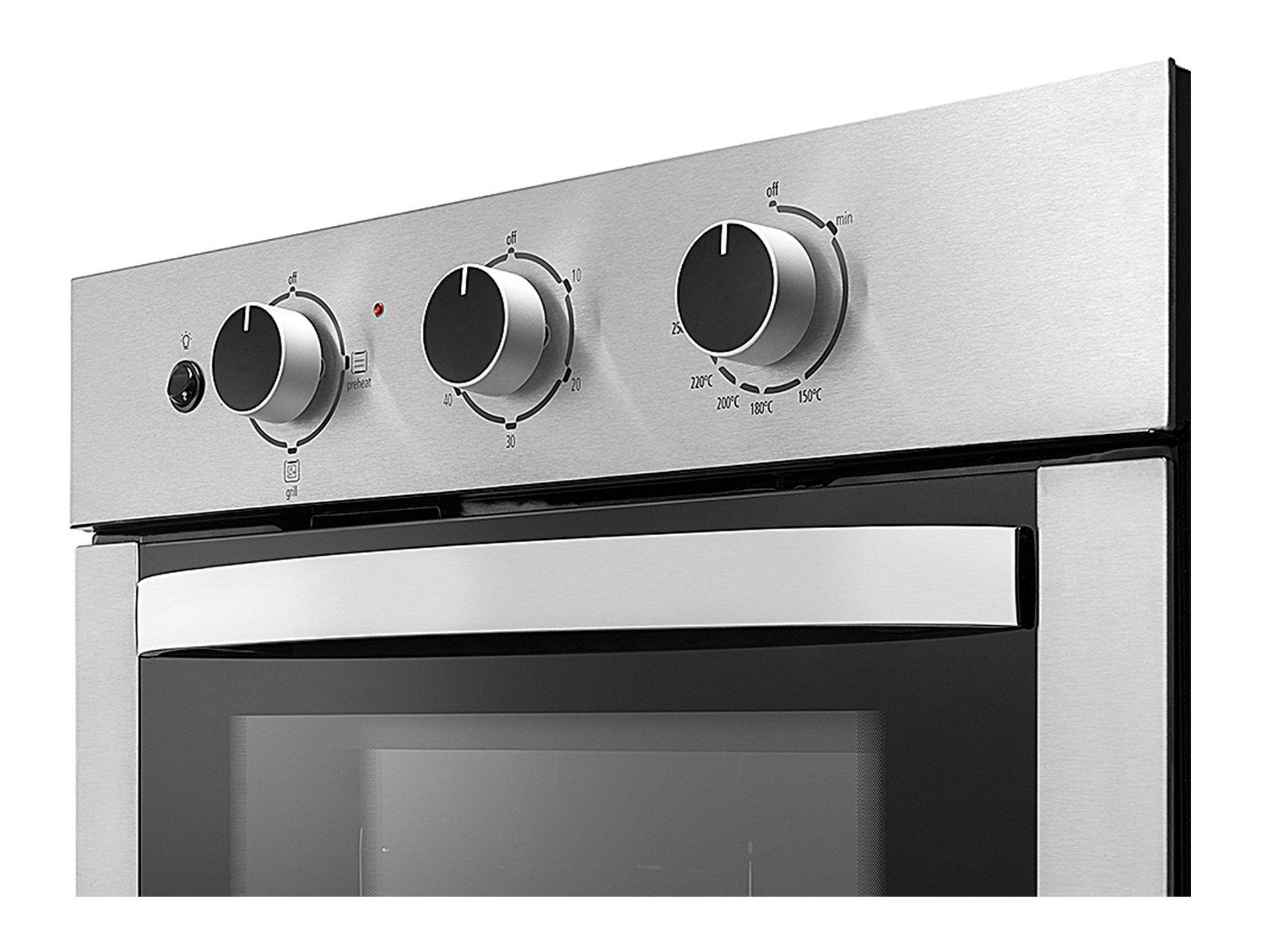 Horno empotrado 66 litros + encimera 4 quemadores Mabe-12