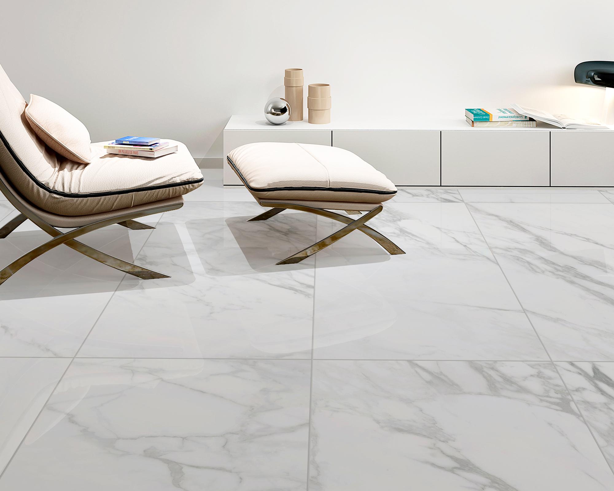 Porcelanato Prestige white pulido 60x120 cm 1.44 m2-3
