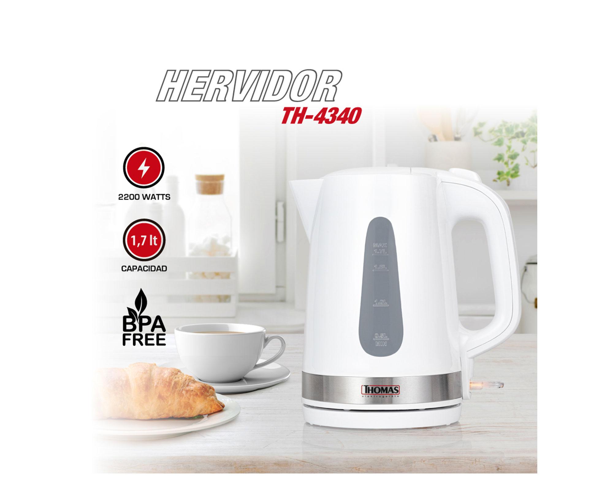 Hervidor 1.7 litros TH-4340 Thomas-9
